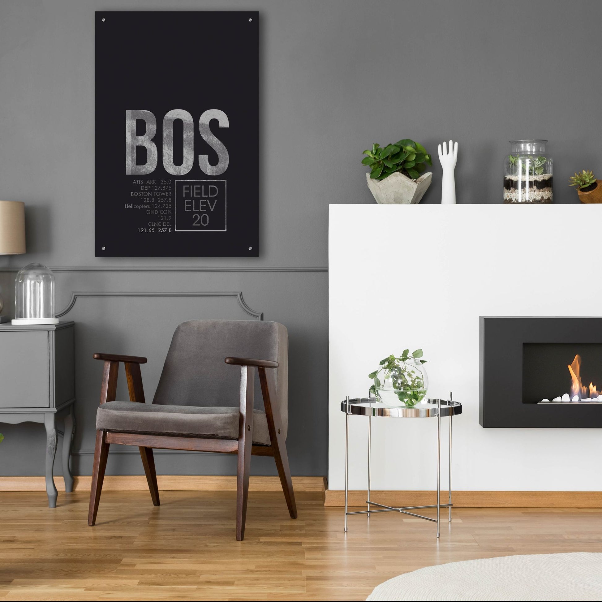 Epic Art 'BOS ATC' by O8 Left, Acrylic Glass Wall Art,24x36