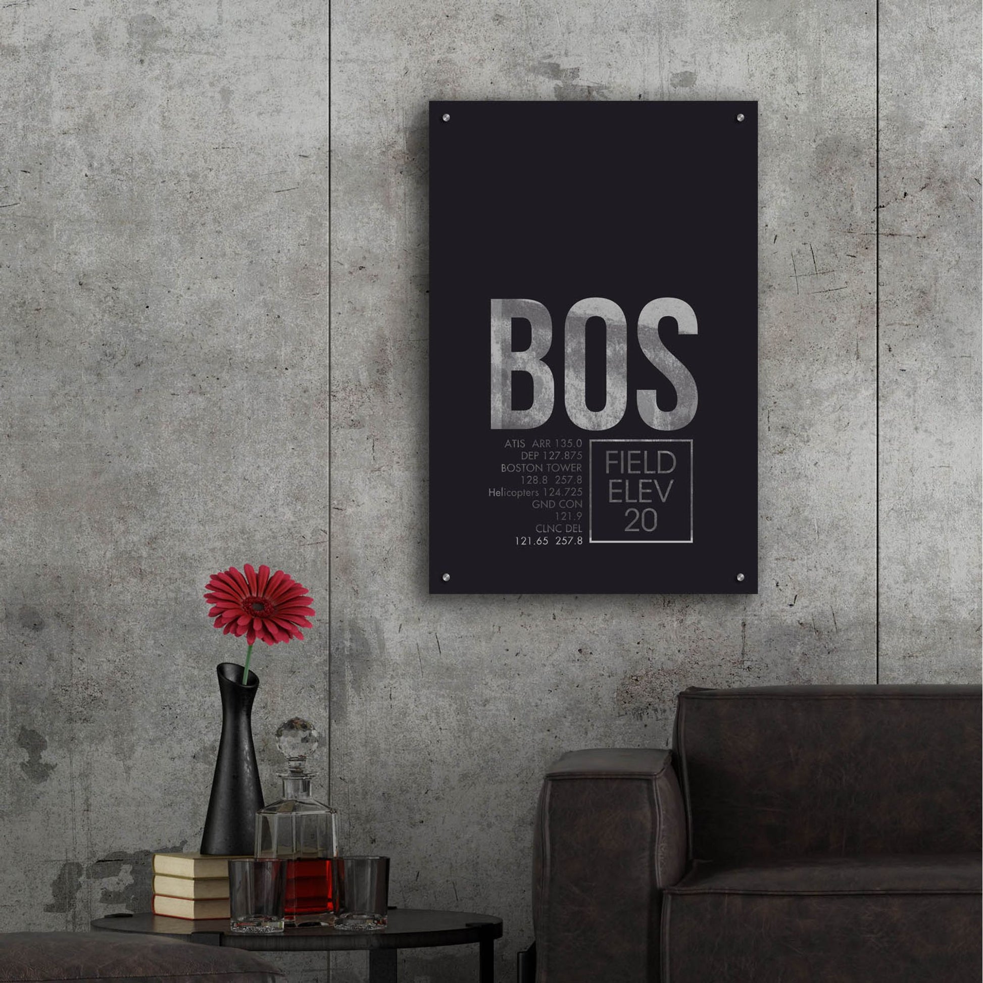 Epic Art 'BOS ATC' by O8 Left, Acrylic Glass Wall Art,24x36