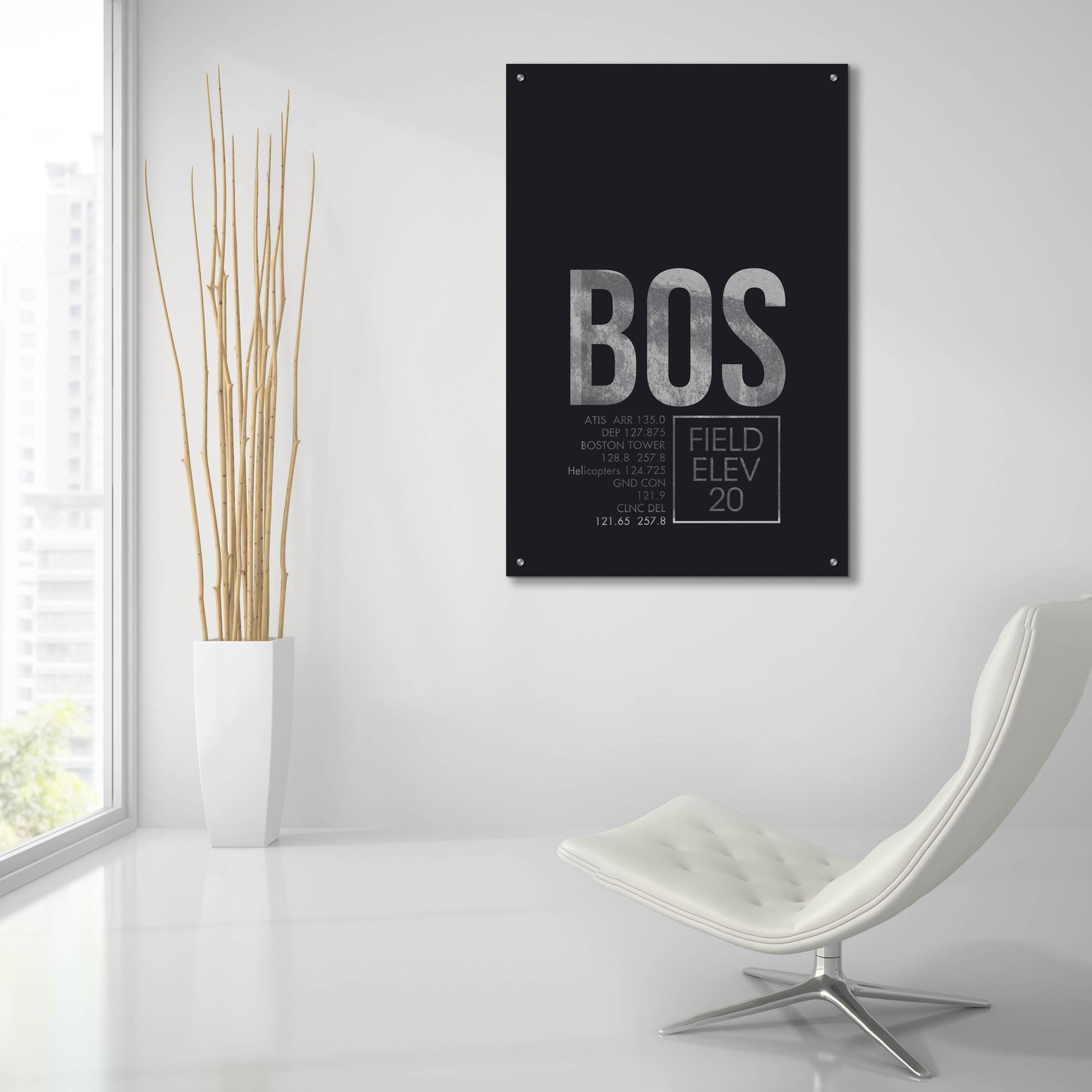 Epic Art 'BOS ATC' by O8 Left, Acrylic Glass Wall Art,24x36