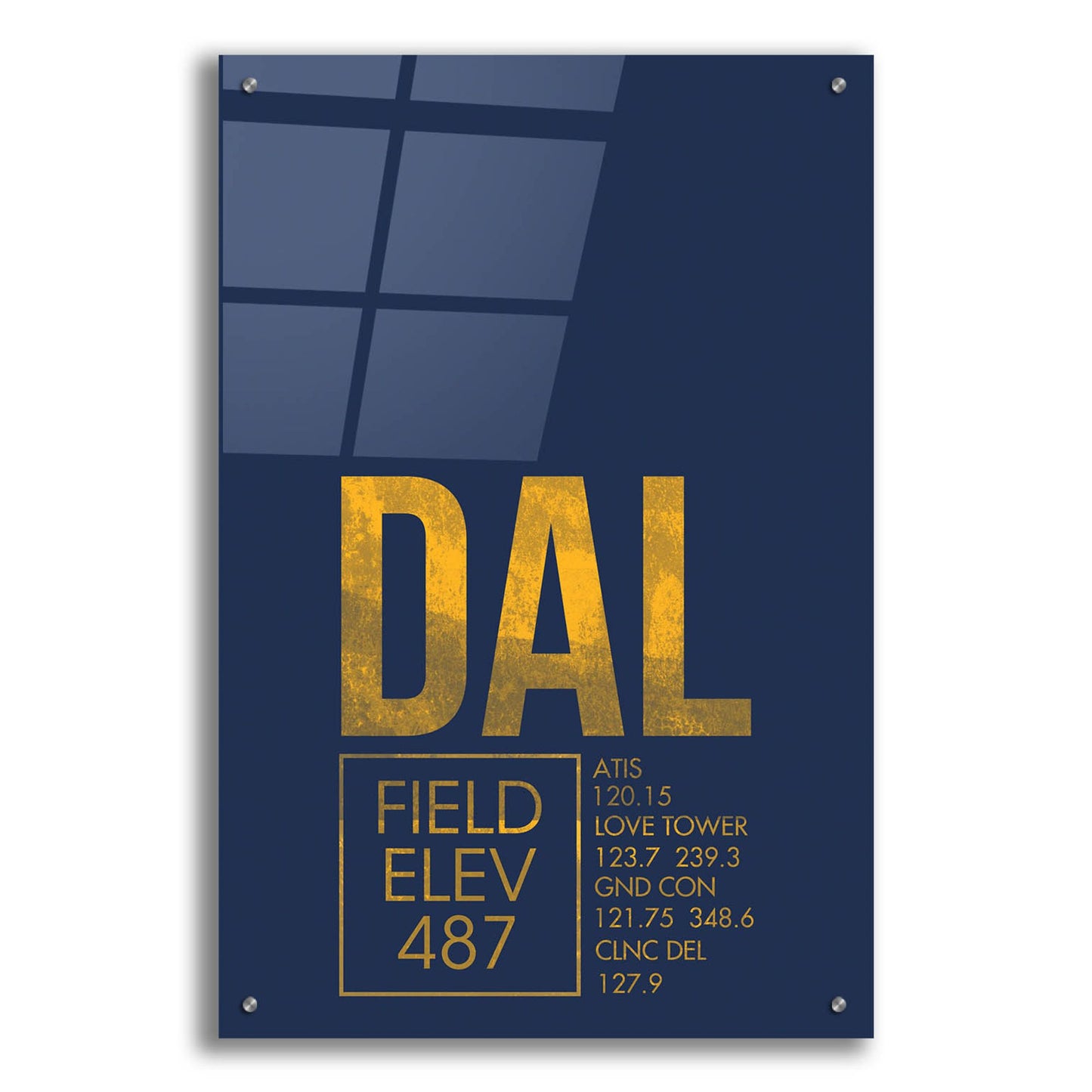 Epic Art 'DAL ATC' by O8 Left, Acrylic Glass Wall Art