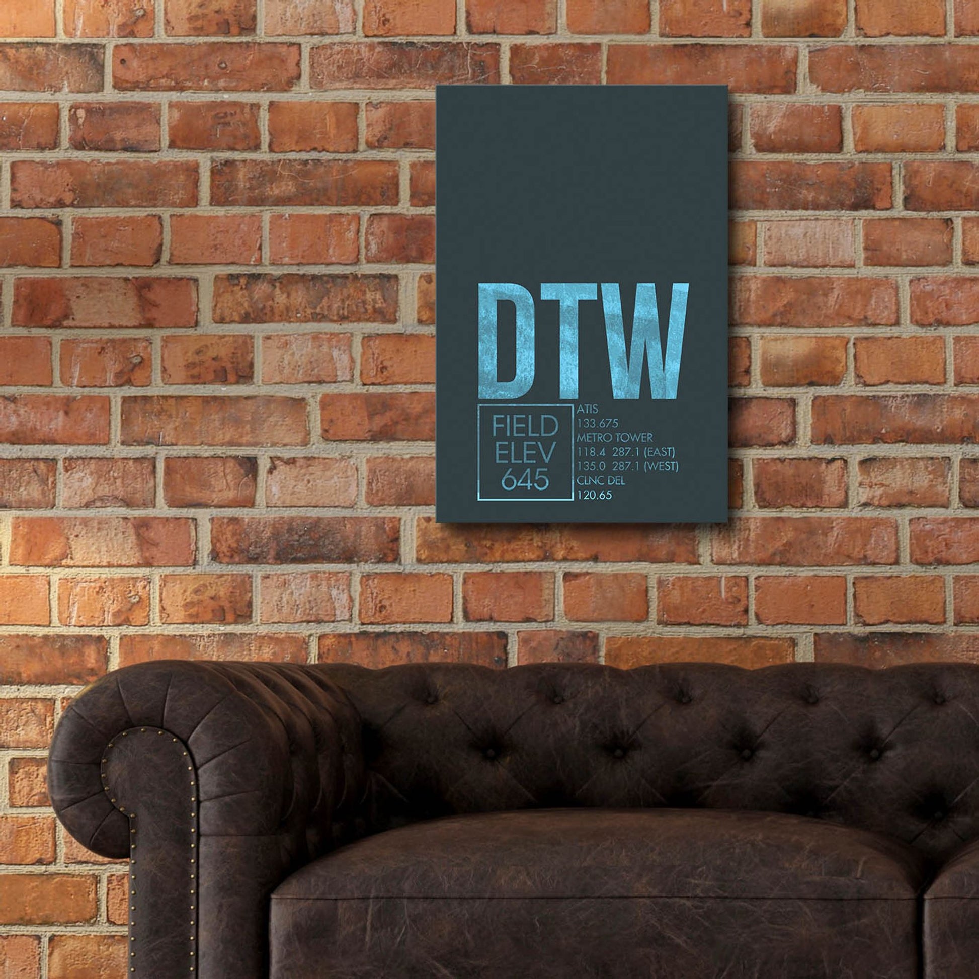 Epic Art 'DTW ATC' by O8 Left, Acrylic Glass Wall Art,16x24