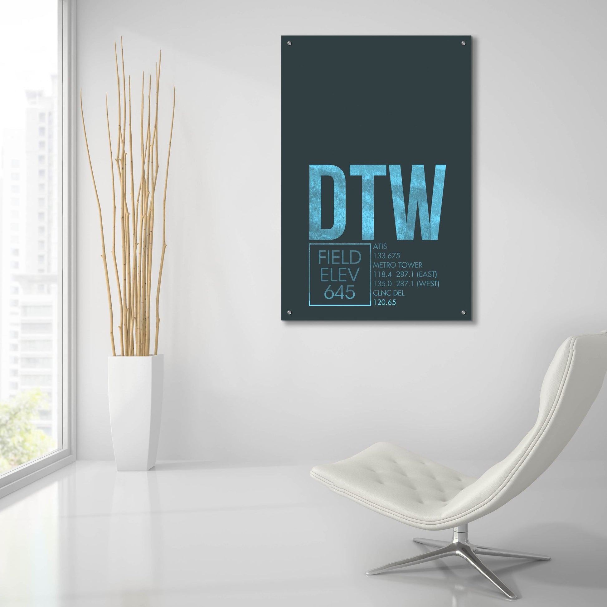 Epic Art 'DTW ATC' by O8 Left, Acrylic Glass Wall Art,24x36