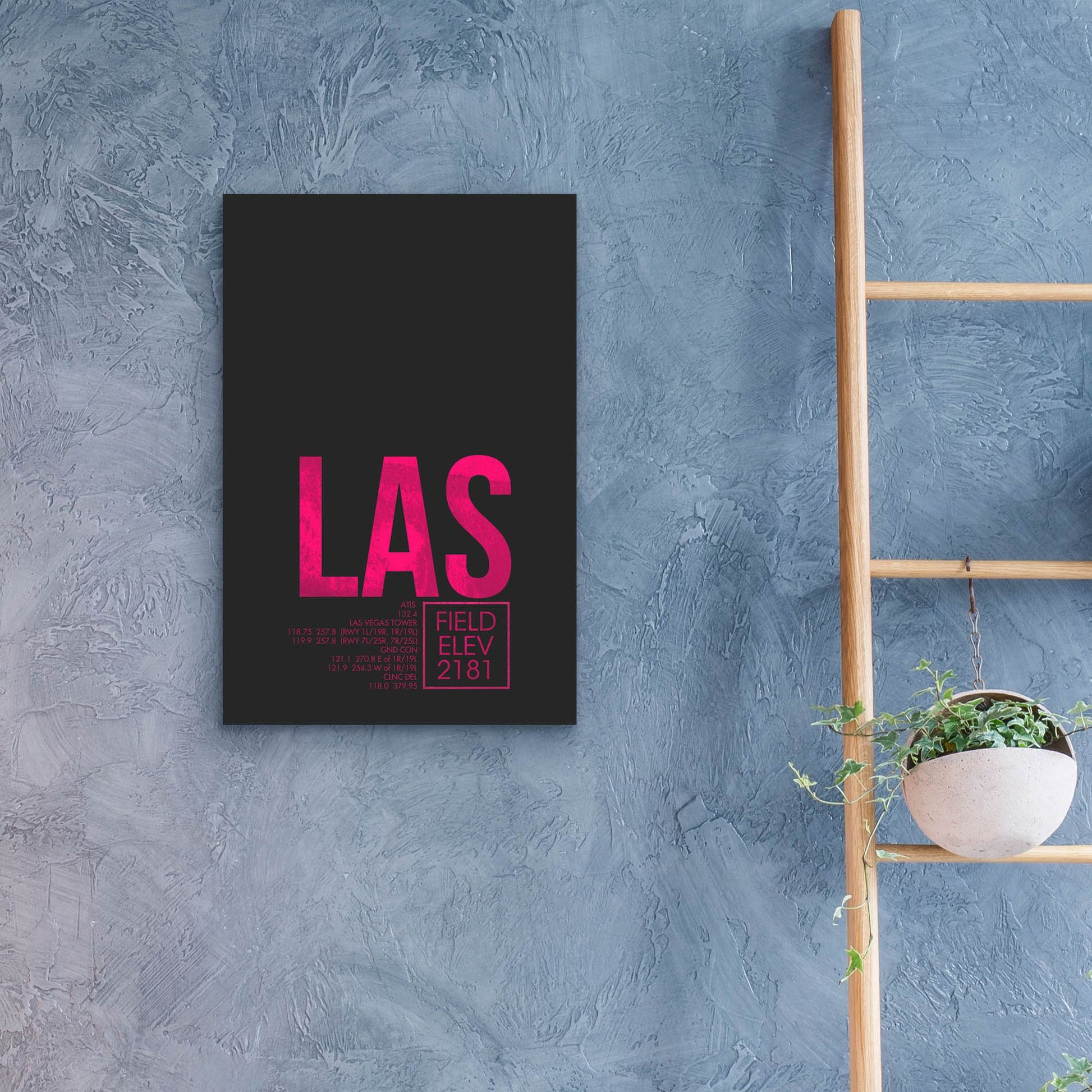 Epic Art 'LAS ATC' by O8 Left, Acrylic Glass Wall Art,16x24