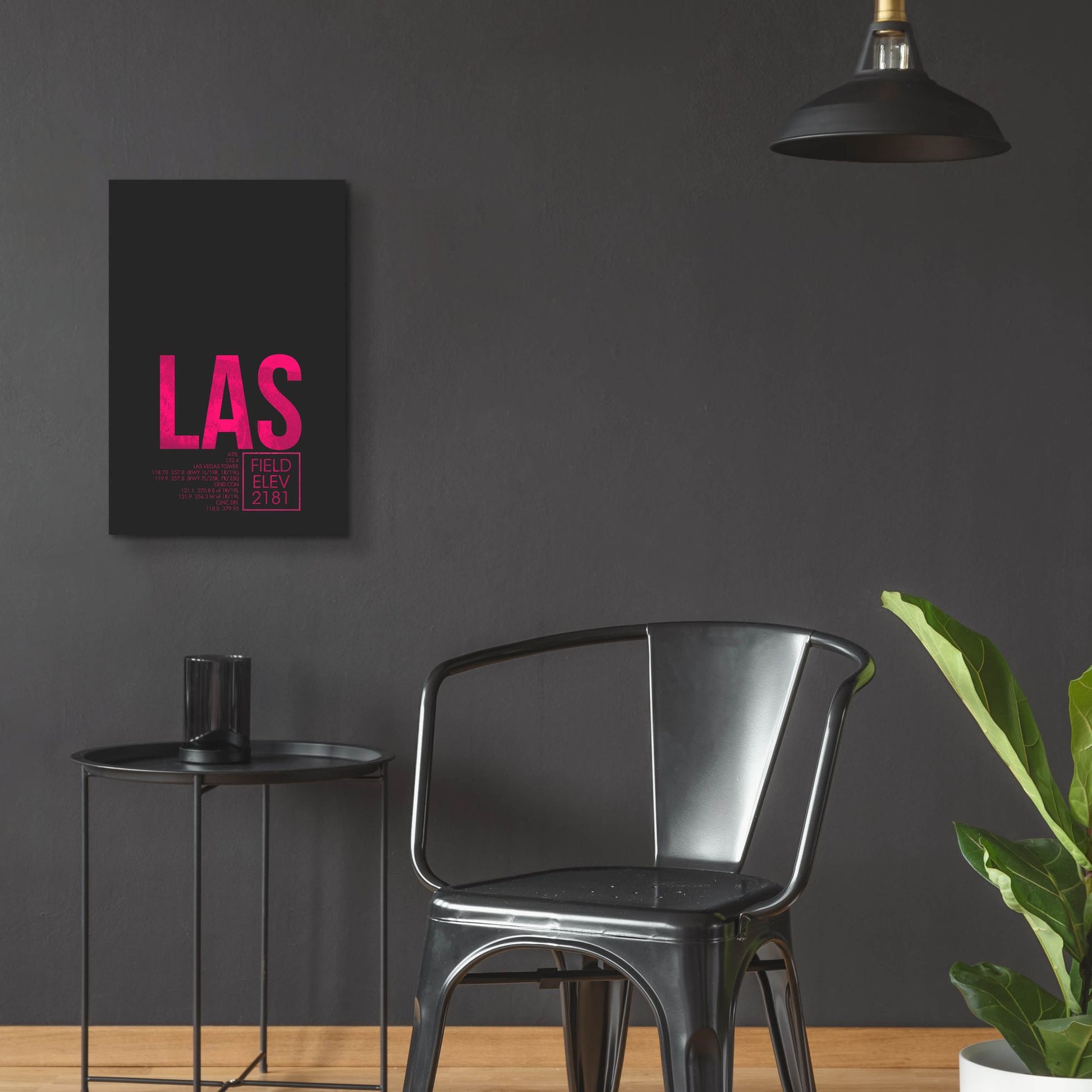 Epic Art 'LAS ATC' by O8 Left, Acrylic Glass Wall Art,16x24