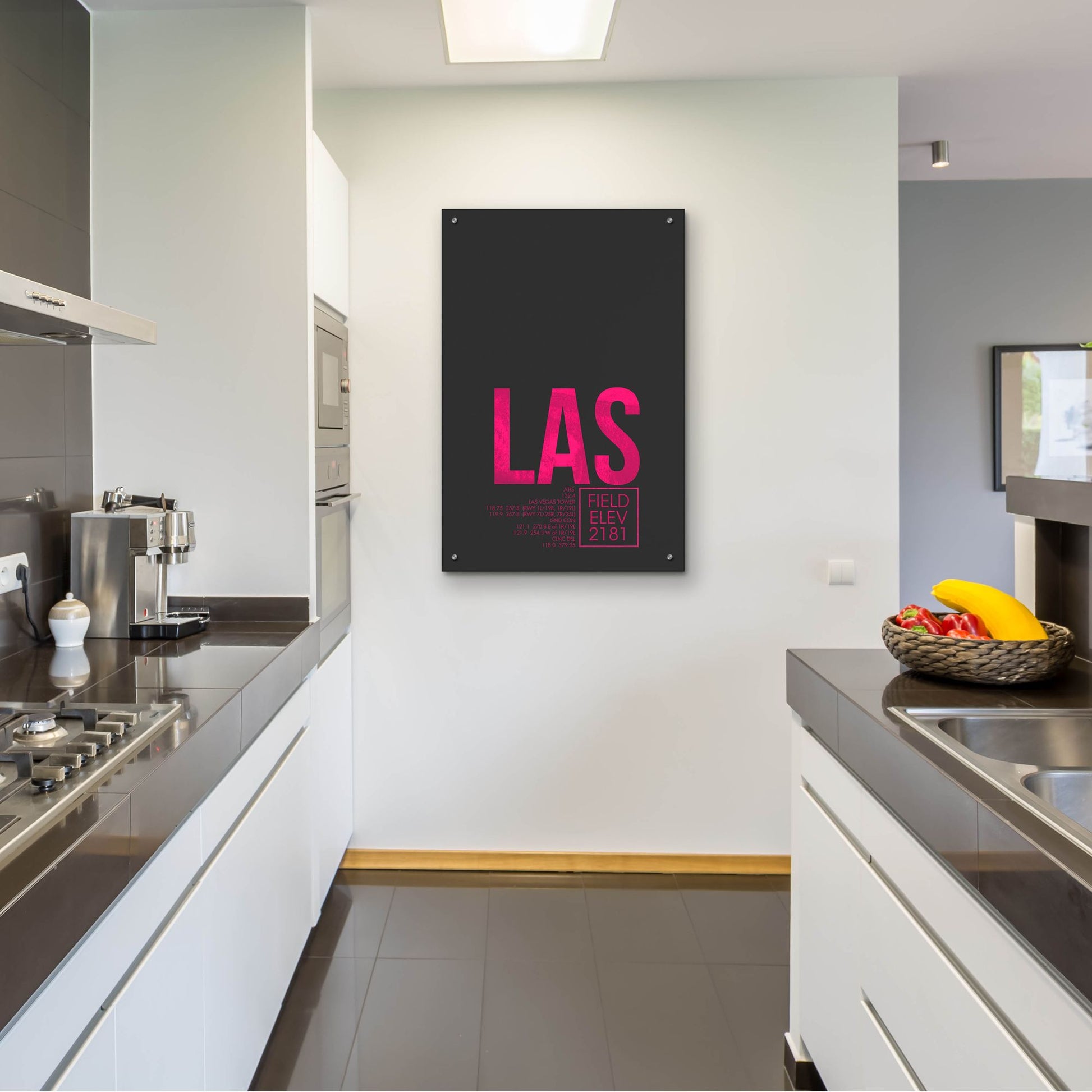 Epic Art 'LAS ATC' by O8 Left, Acrylic Glass Wall Art,24x36