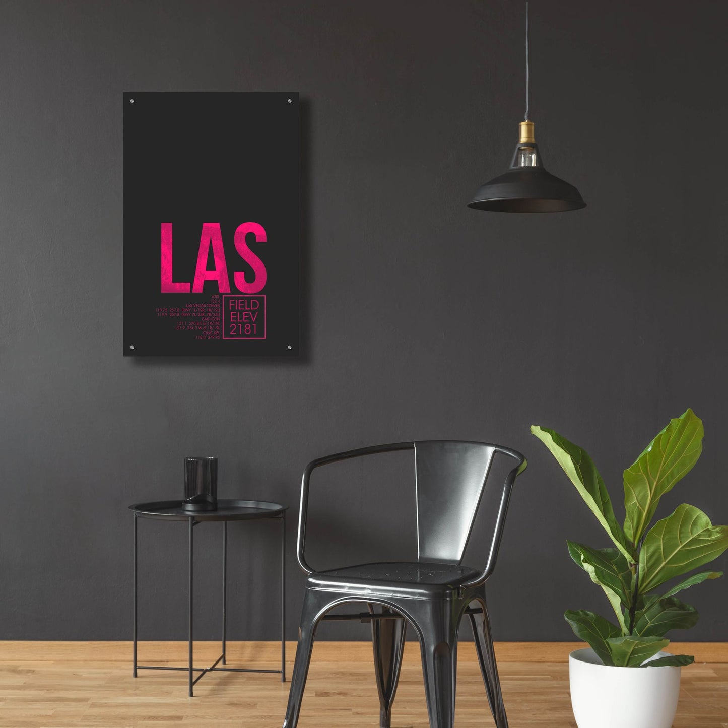 Epic Art 'LAS ATC' by O8 Left, Acrylic Glass Wall Art,24x36