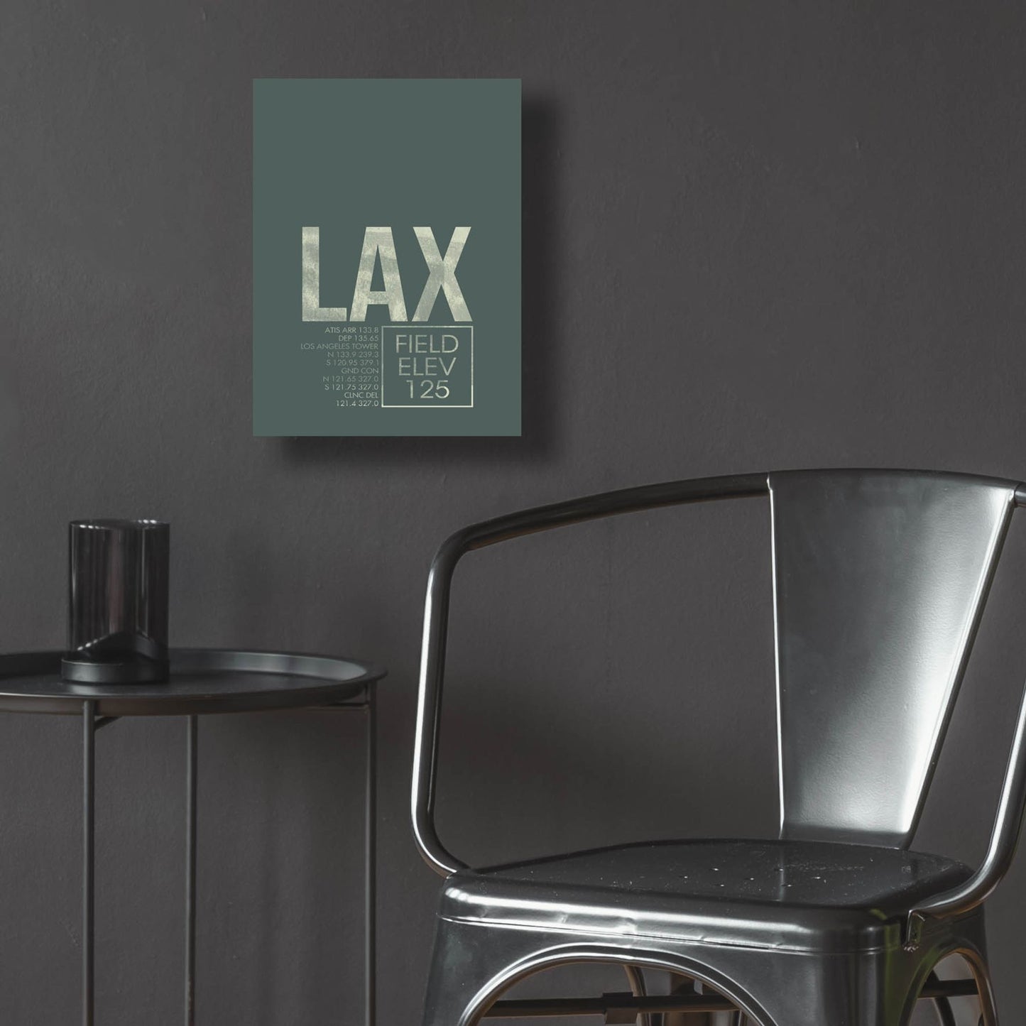 Epic Art 'LAX ATC' by O8 Left, Acrylic Glass Wall Art,12x16