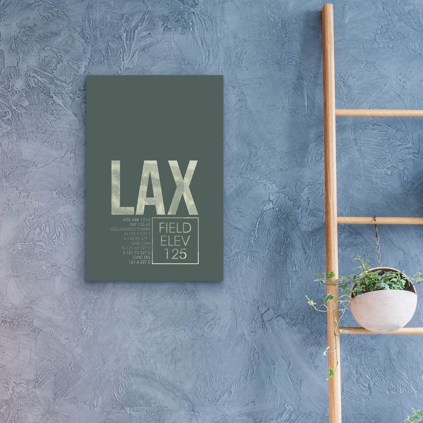 Epic Art 'LAX ATC' by O8 Left, Acrylic Glass Wall Art,16x24