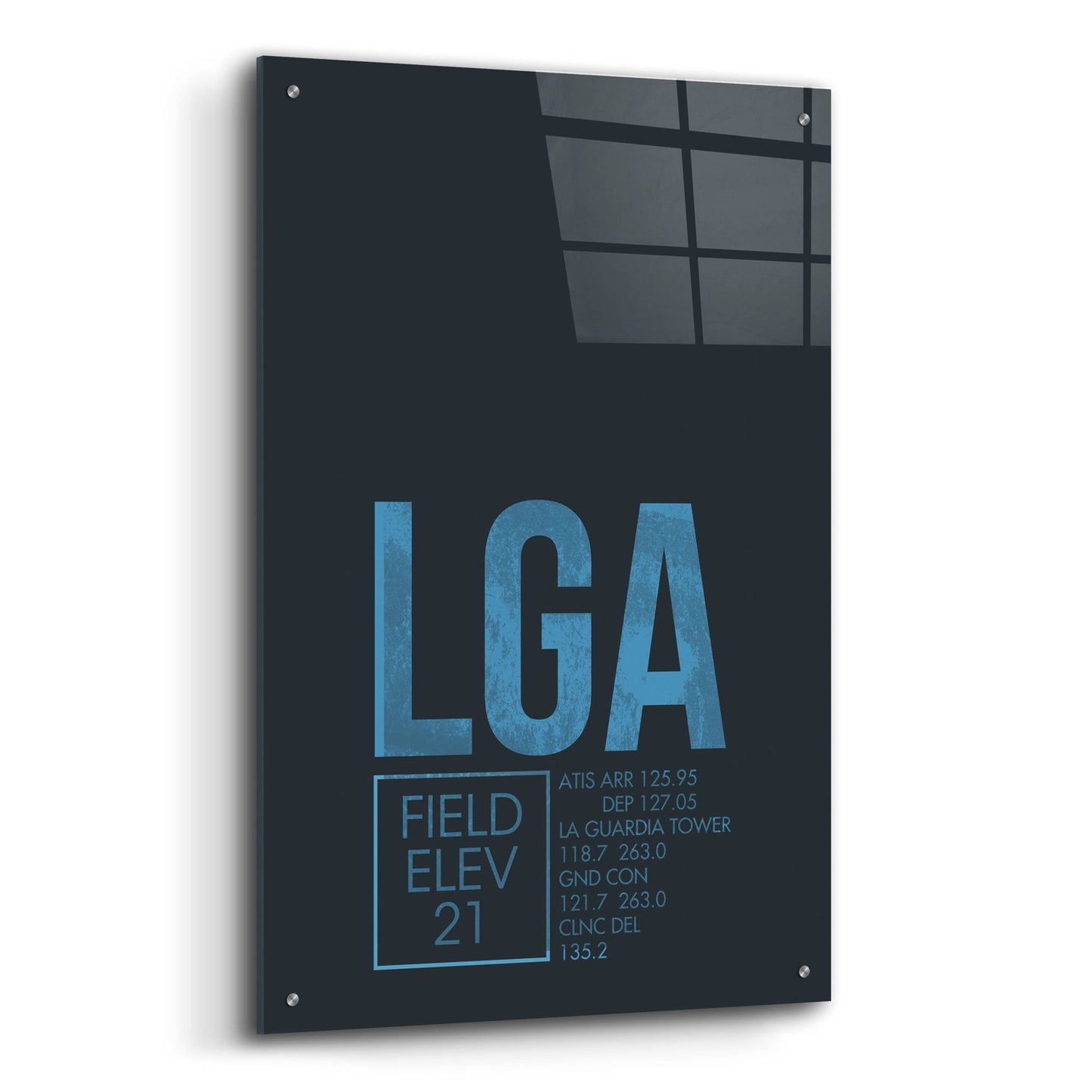 Epic Art 'LGA ATC' by O8 Left, Acrylic Glass Wall Art,24x36