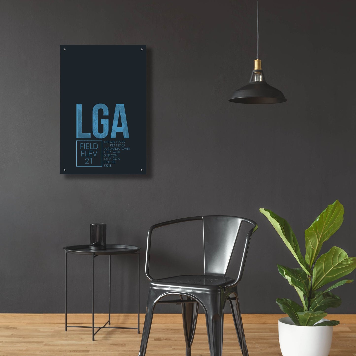 Epic Art 'LGA ATC' by O8 Left, Acrylic Glass Wall Art,24x36