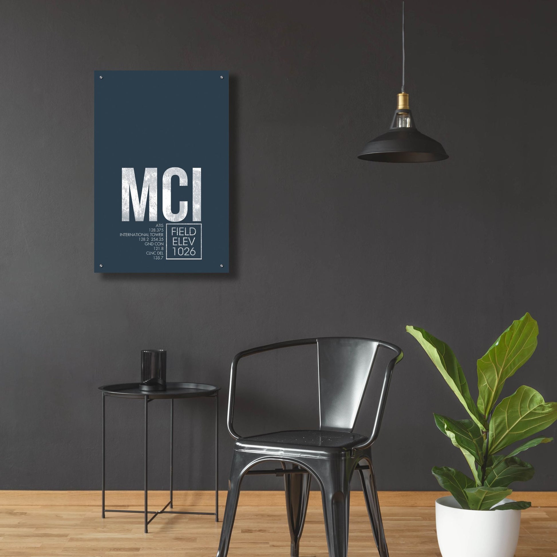 Epic Art 'MCI ATC' by O8 Left, Acrylic Glass Wall Art,24x36