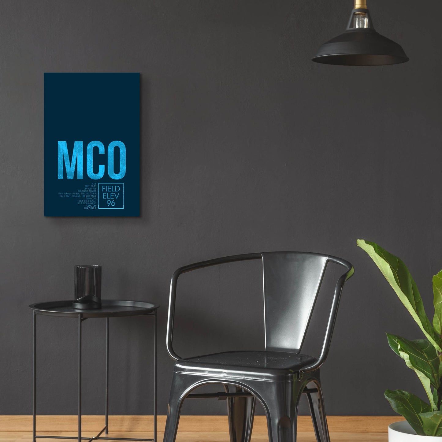 Epic Art 'MCO ATC' by O8 Left, Acrylic Glass Wall Art,16x24