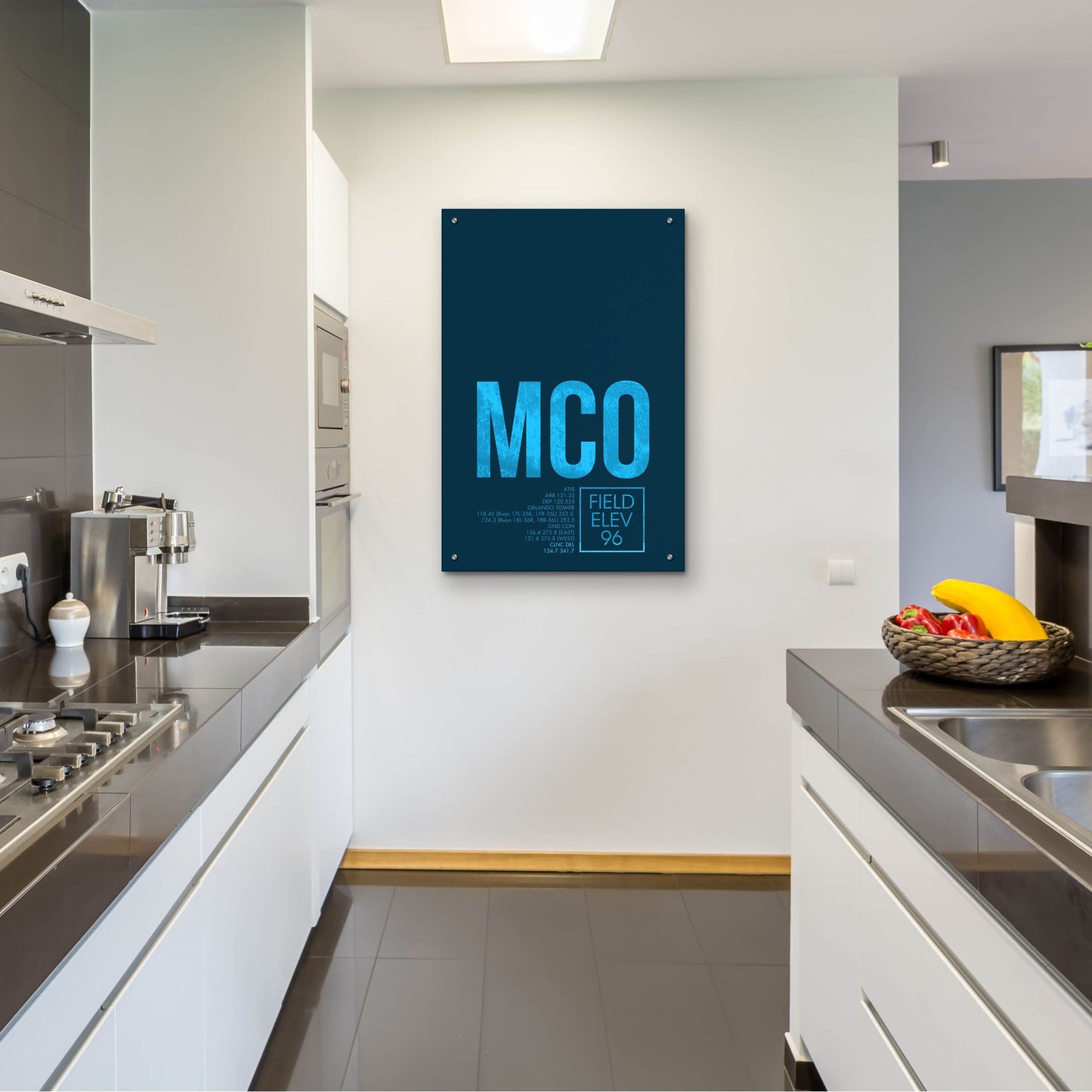 Epic Art 'MCO ATC' by O8 Left, Acrylic Glass Wall Art,24x36