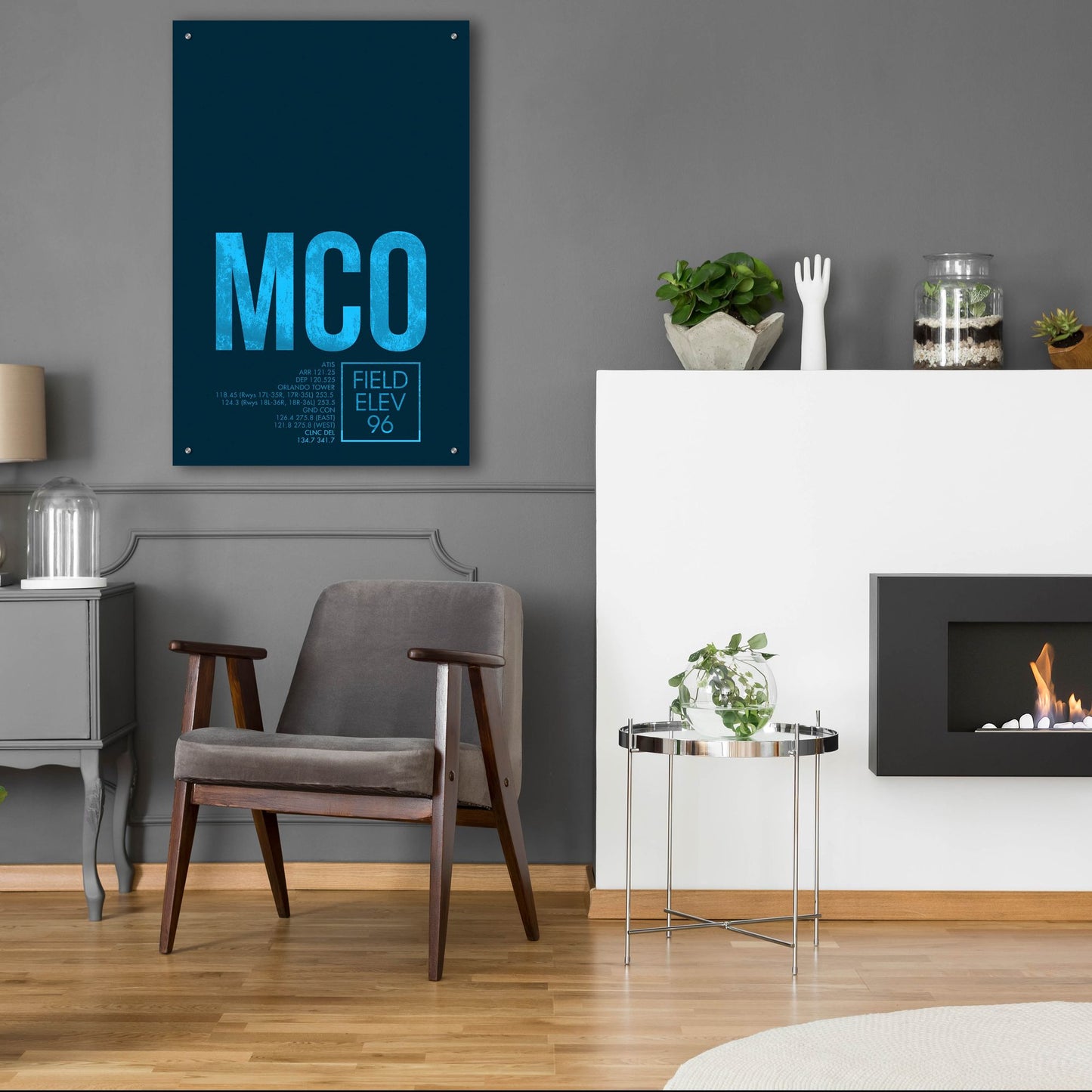 Epic Art 'MCO ATC' by O8 Left, Acrylic Glass Wall Art,24x36