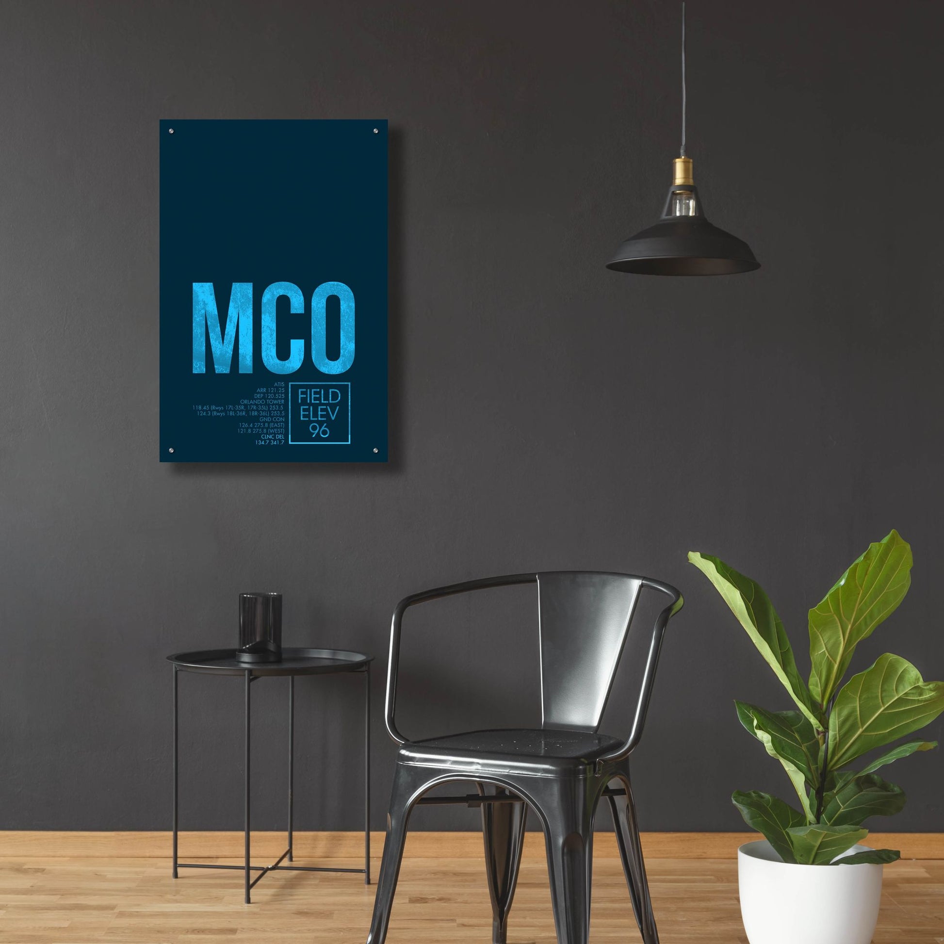 Epic Art 'MCO ATC' by O8 Left, Acrylic Glass Wall Art,24x36