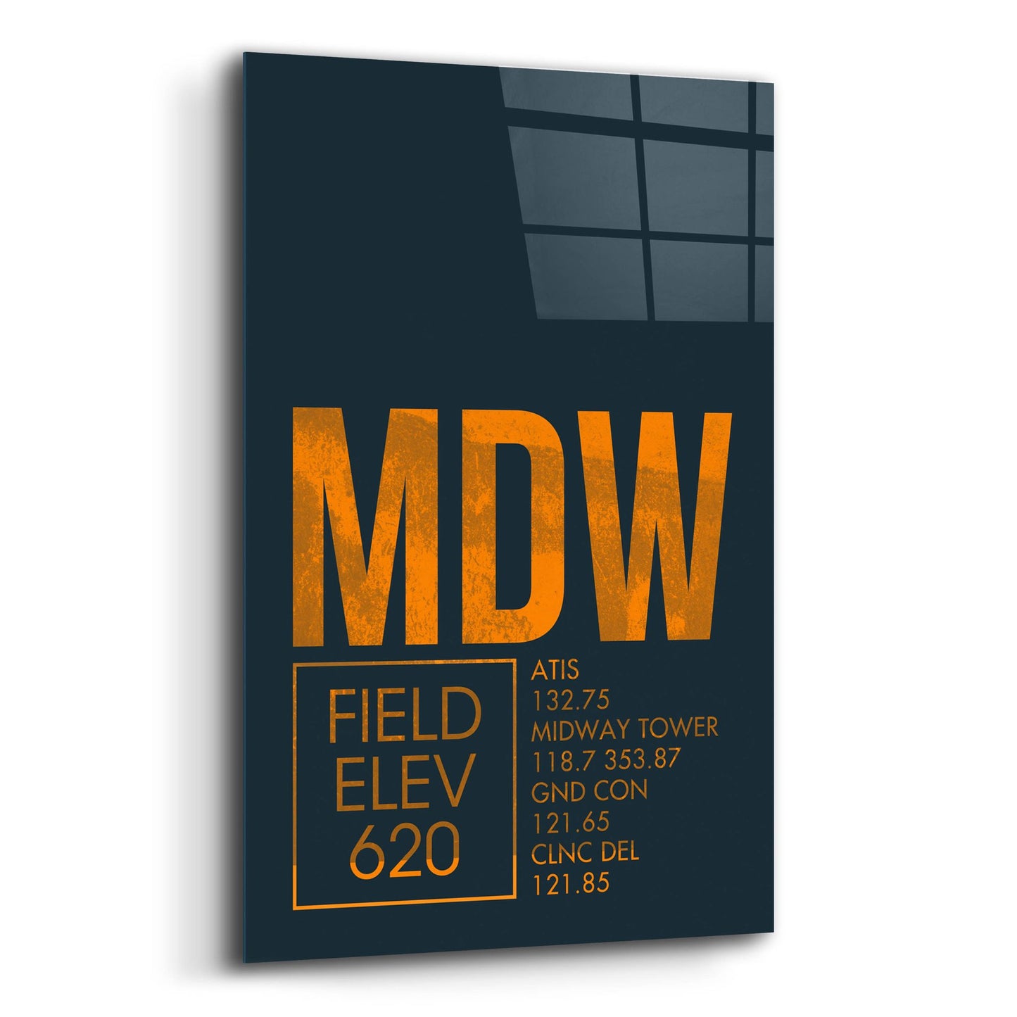 Epic Art 'MDW ATC' by O8 Left, Acrylic Glass Wall Art,12x16