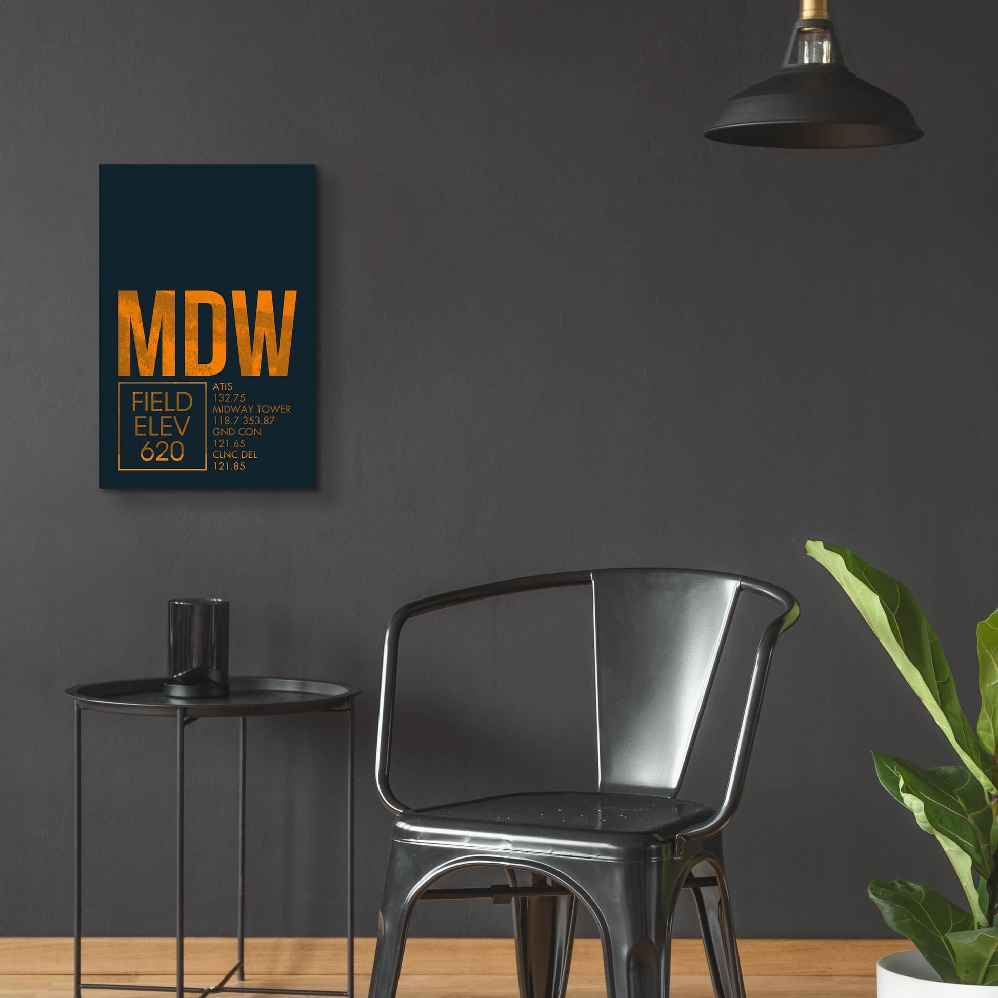 Epic Art 'MDW ATC' by O8 Left, Acrylic Glass Wall Art,16x24