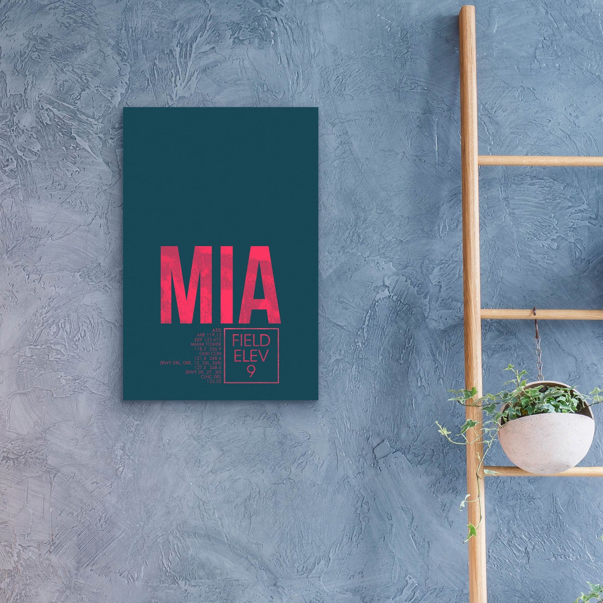 Epic Art 'MIA ATC' by O8 Left, Acrylic Glass Wall Art,16x24