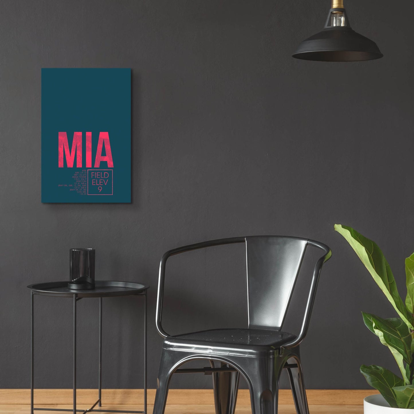 Epic Art 'MIA ATC' by O8 Left, Acrylic Glass Wall Art,16x24