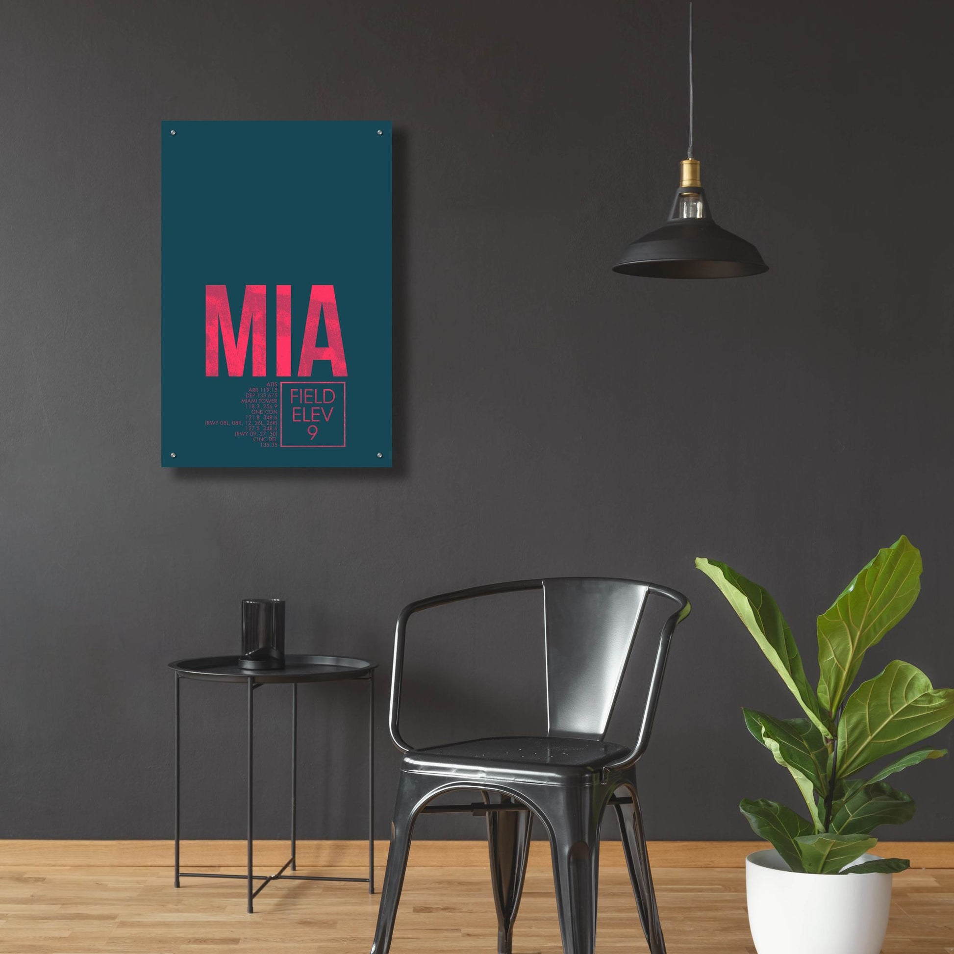 Epic Art 'MIA ATC' by O8 Left, Acrylic Glass Wall Art,24x36