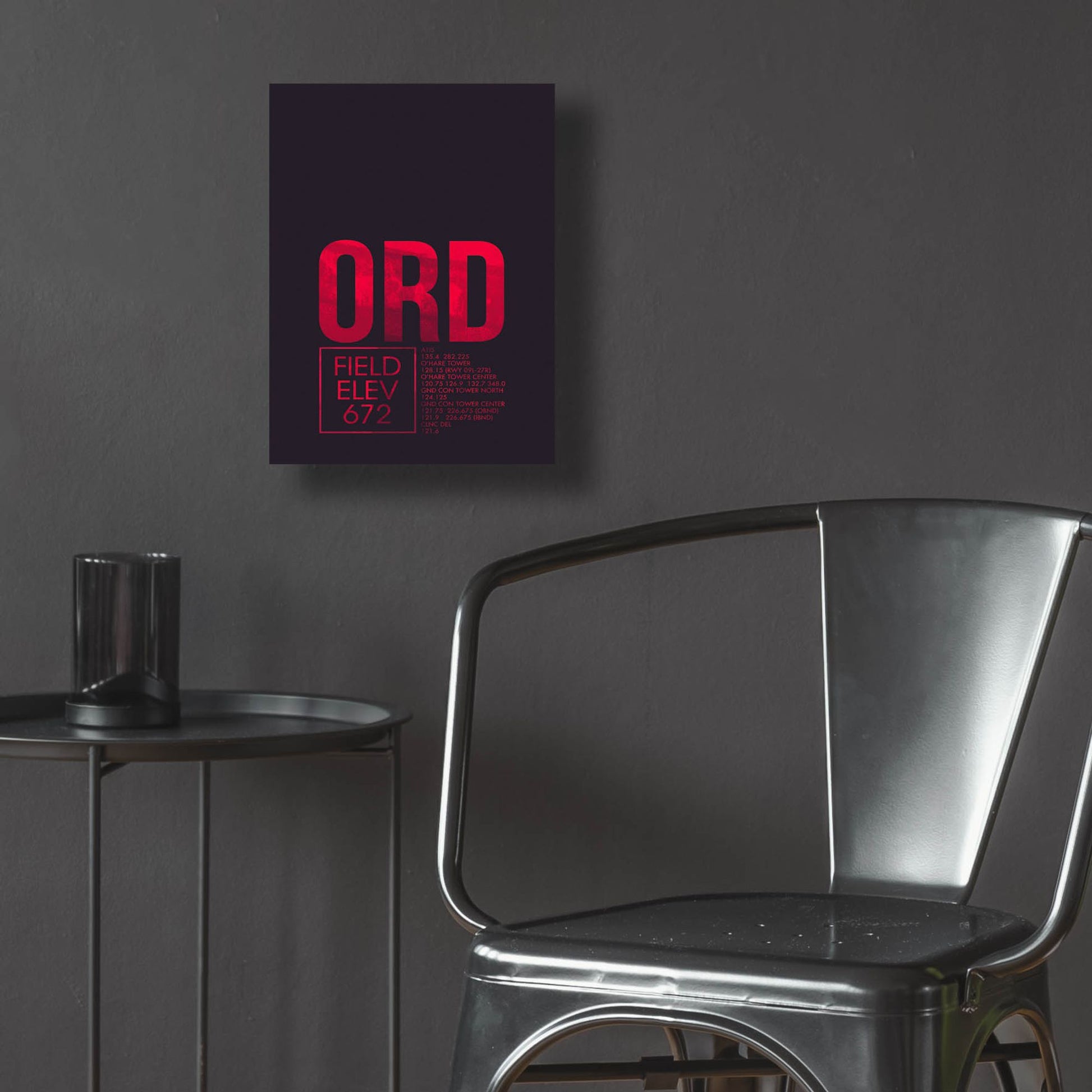 Epic Art 'ORD ATC' by O8 Left, Acrylic Glass Wall Art,12x16