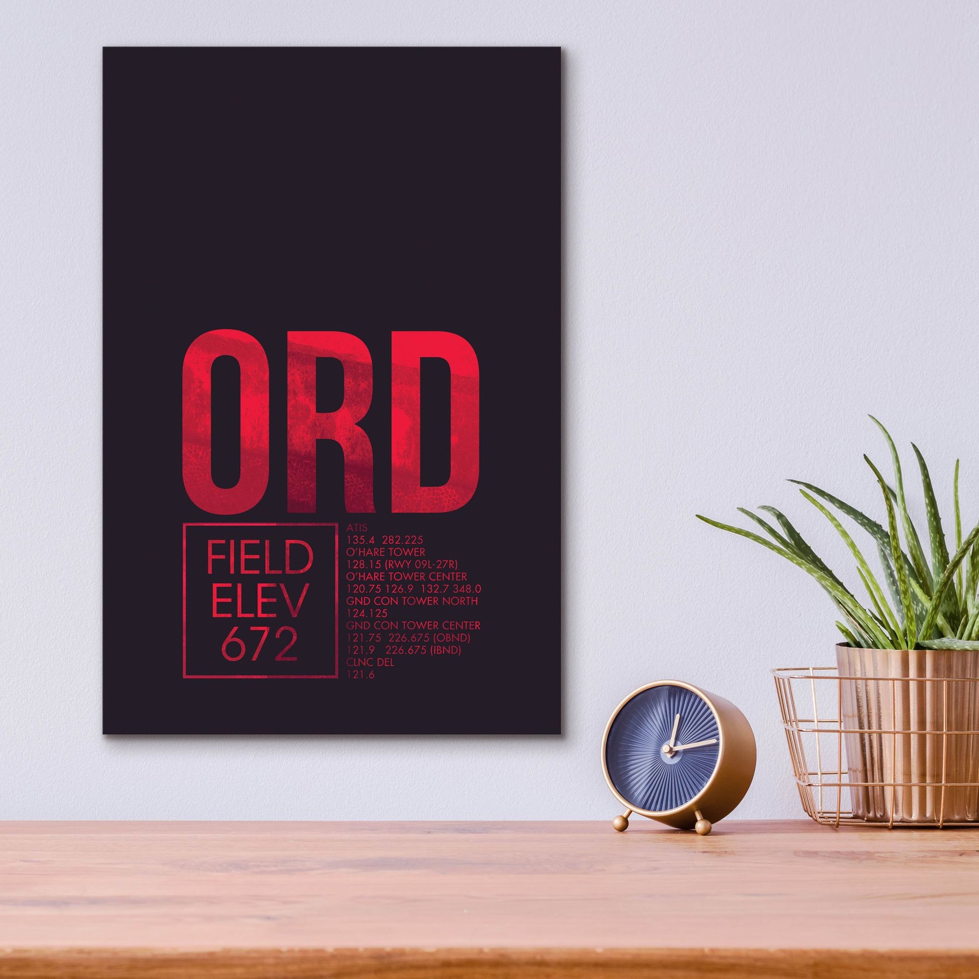 Epic Art 'ORD ATC' by O8 Left, Acrylic Glass Wall Art,12x16