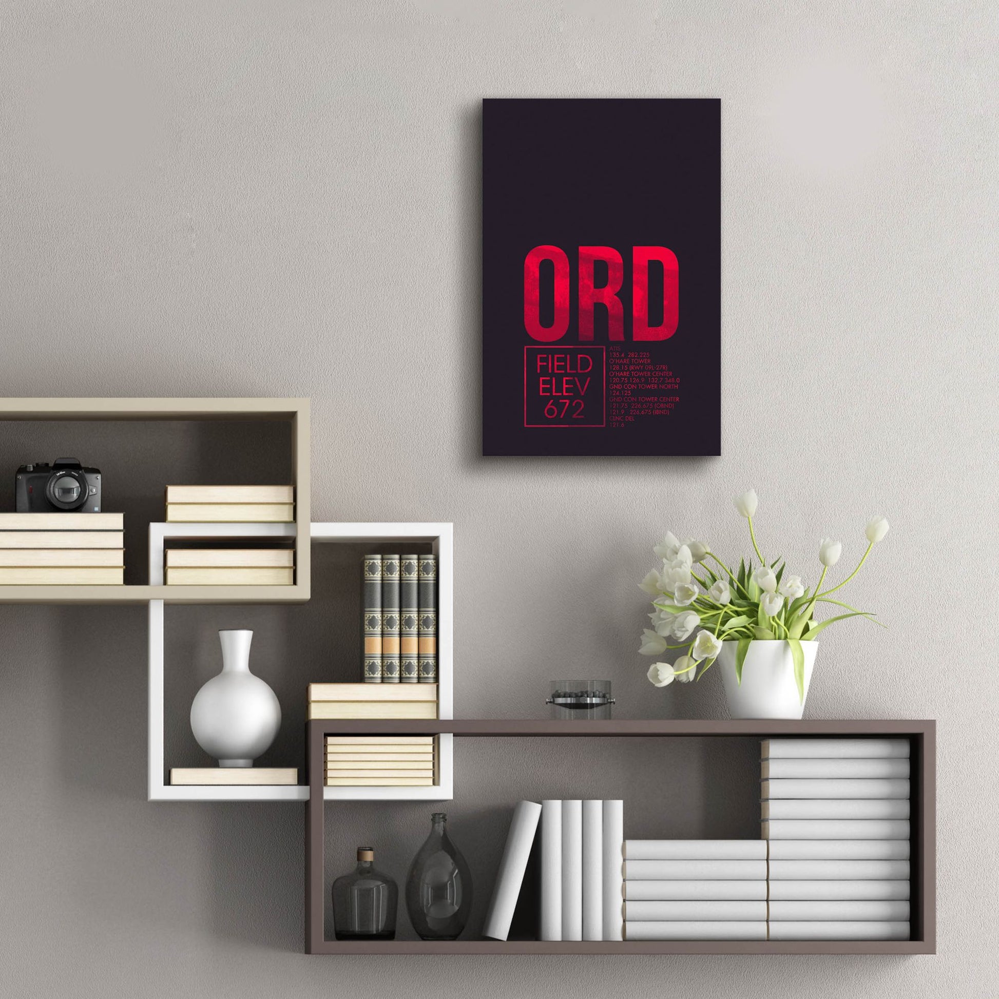 Epic Art 'ORD ATC' by O8 Left, Acrylic Glass Wall Art,16x24