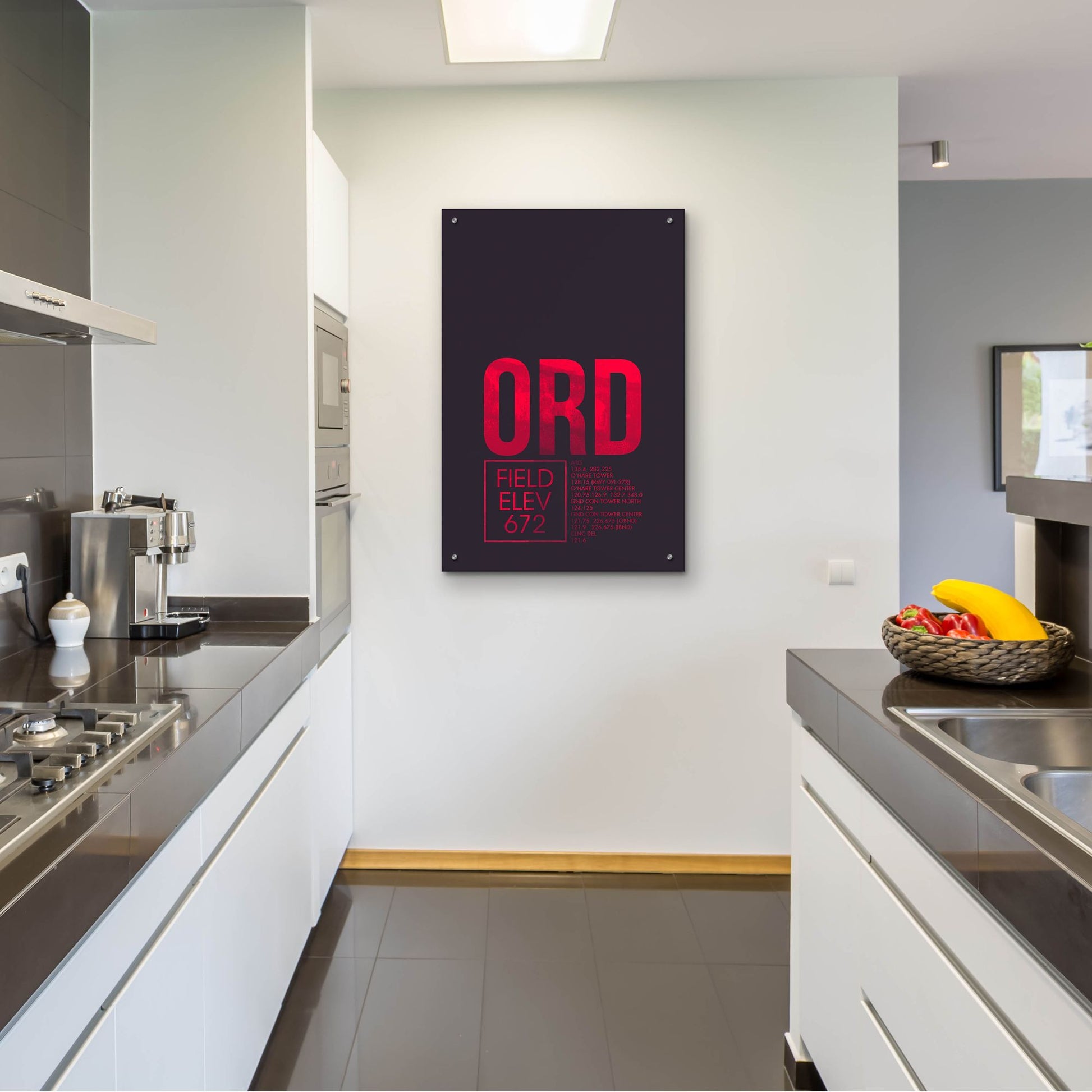 Epic Art 'ORD ATC' by O8 Left, Acrylic Glass Wall Art,24x36