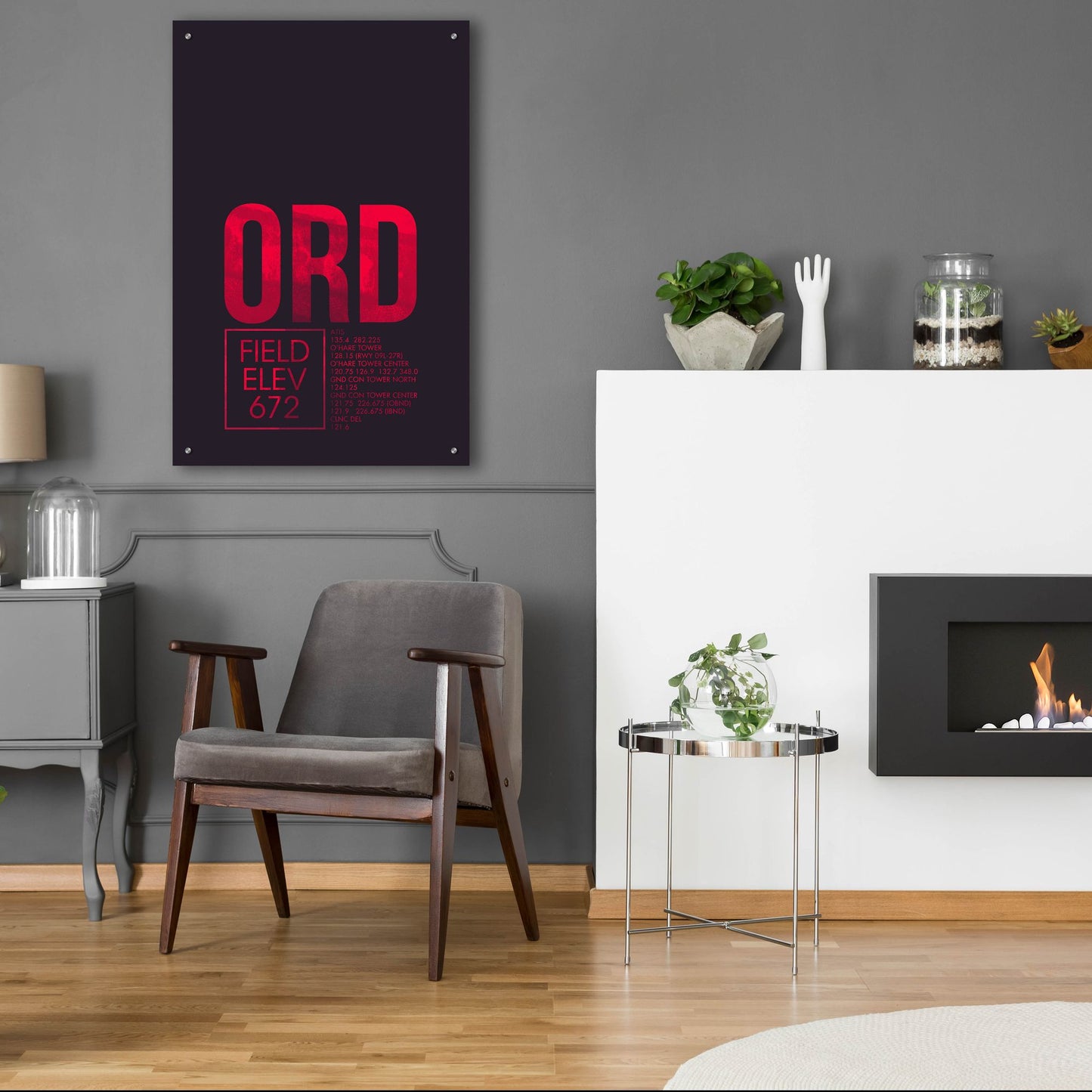 Epic Art 'ORD ATC' by O8 Left, Acrylic Glass Wall Art,24x36