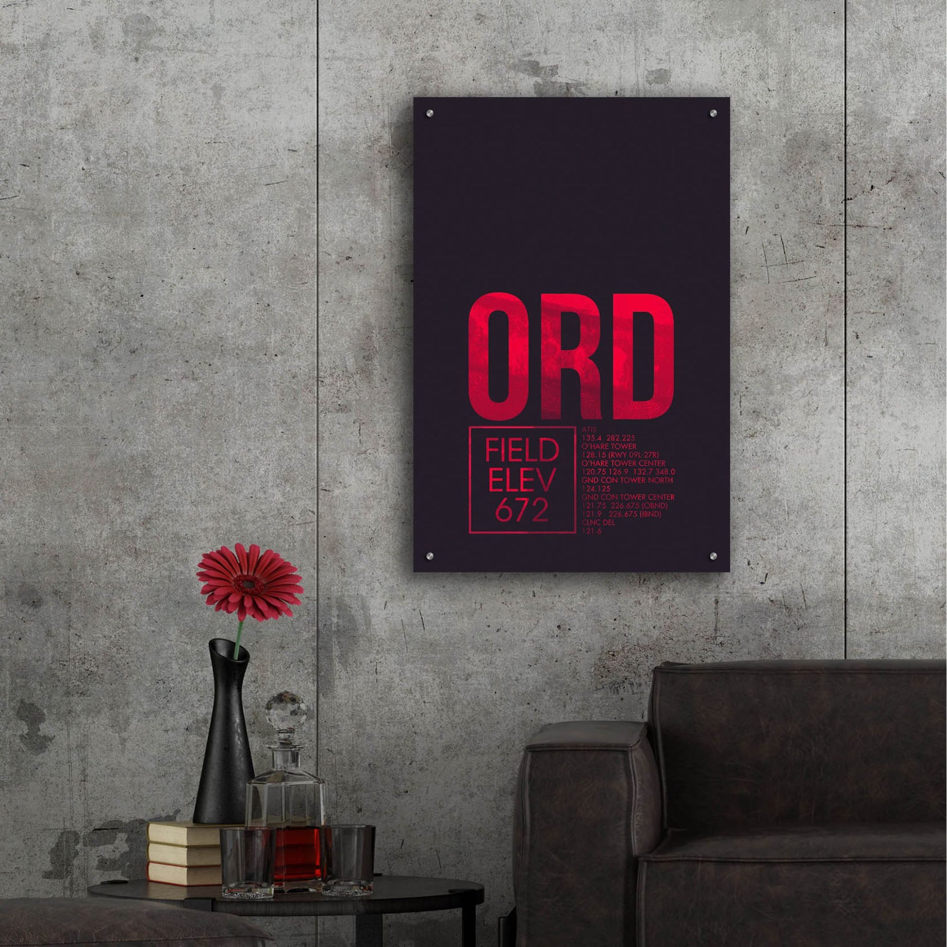 Epic Art 'ORD ATC' by O8 Left, Acrylic Glass Wall Art,24x36