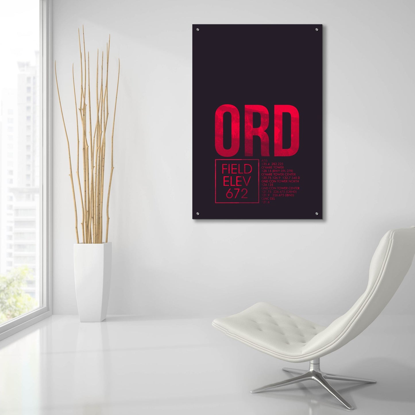 Epic Art 'ORD ATC' by O8 Left, Acrylic Glass Wall Art,24x36