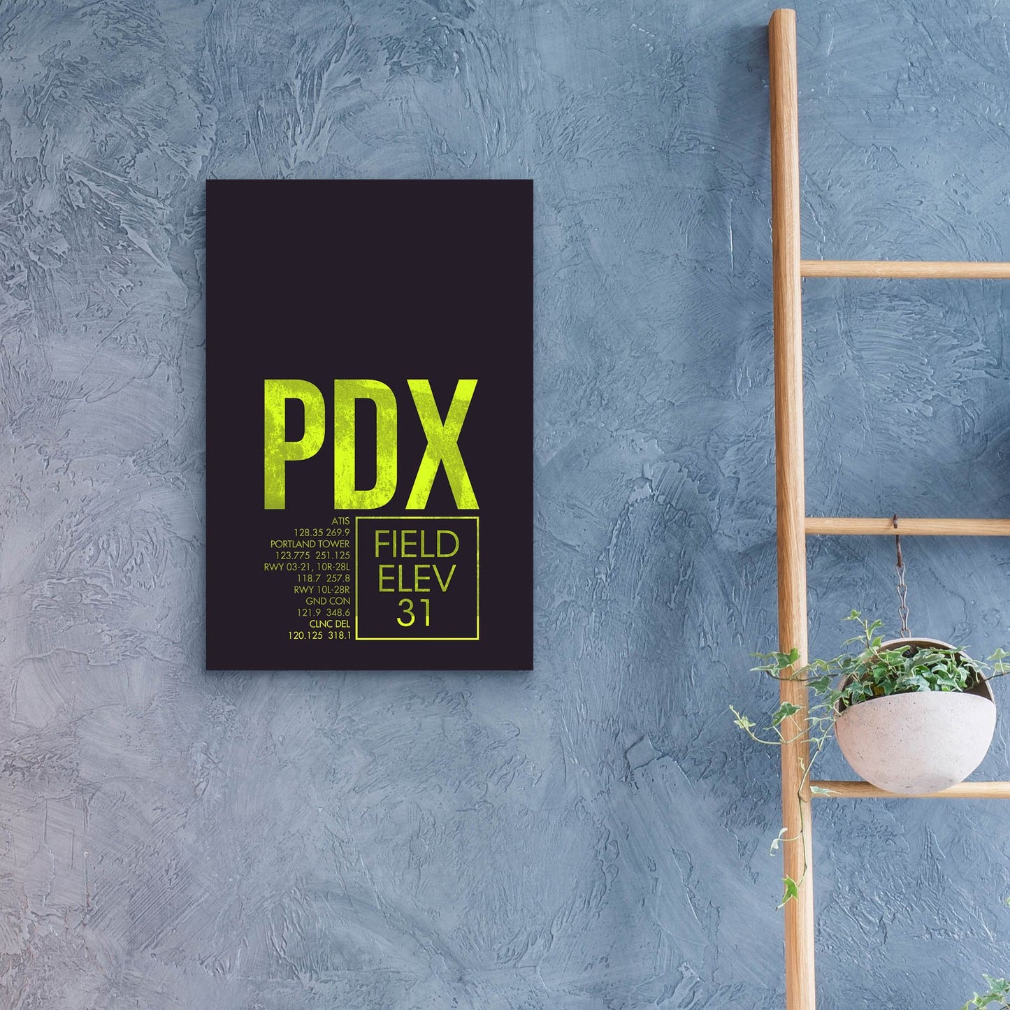 Epic Art 'PDX ATC' by O8 Left, Acrylic Glass Wall Art,16x24