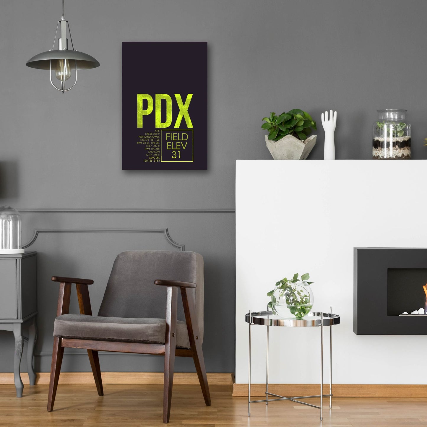 Epic Art 'PDX ATC' by O8 Left, Acrylic Glass Wall Art,16x24