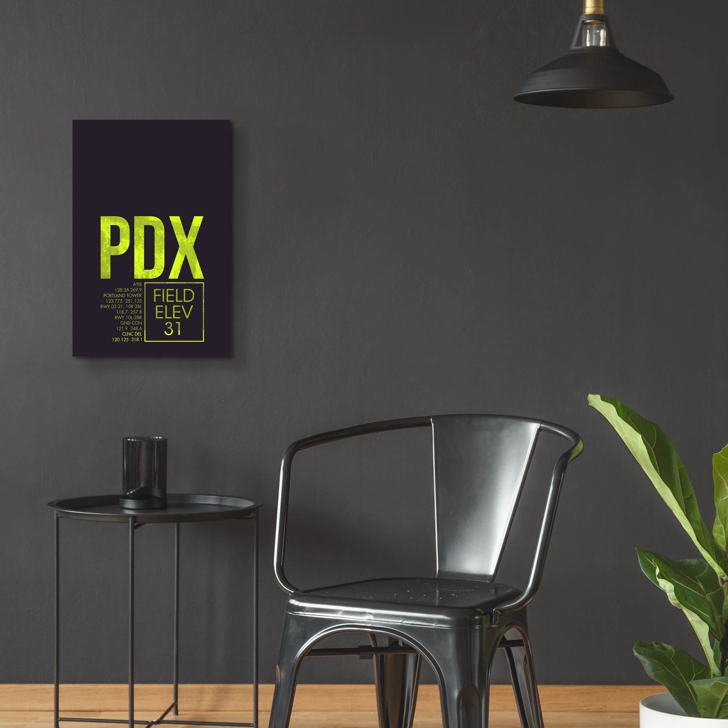 Epic Art 'PDX ATC' by O8 Left, Acrylic Glass Wall Art,16x24