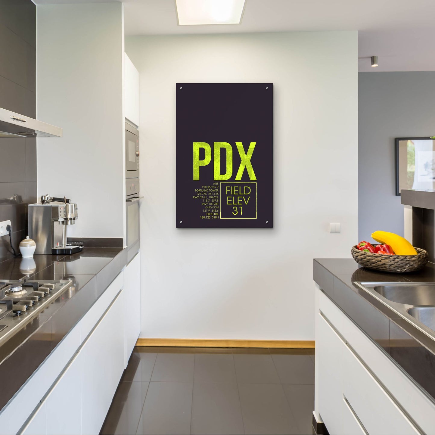 Epic Art 'PDX ATC' by O8 Left, Acrylic Glass Wall Art,24x36