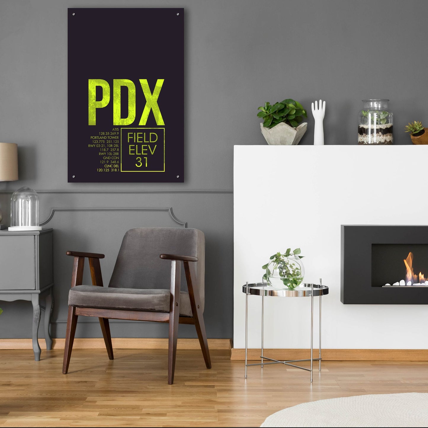 Epic Art 'PDX ATC' by O8 Left, Acrylic Glass Wall Art,24x36