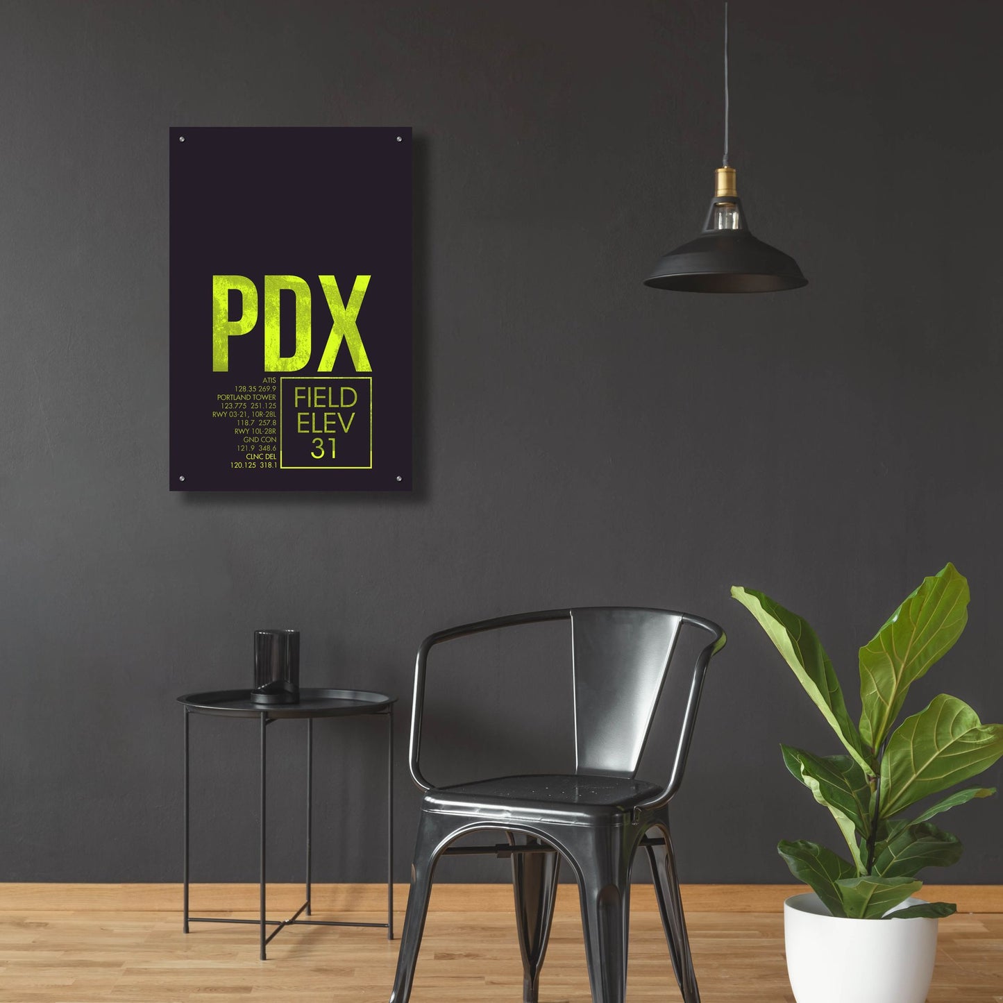 Epic Art 'PDX ATC' by O8 Left, Acrylic Glass Wall Art,24x36