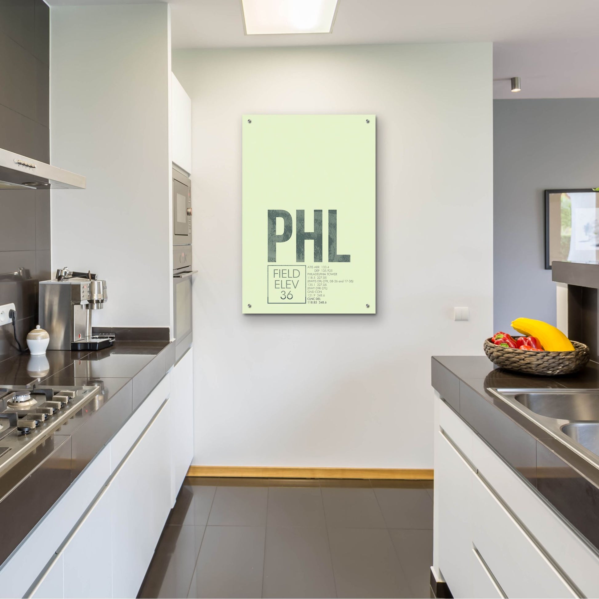 Epic Art 'PHL ATC' by O8 Left, Acrylic Glass Wall Art,24x36