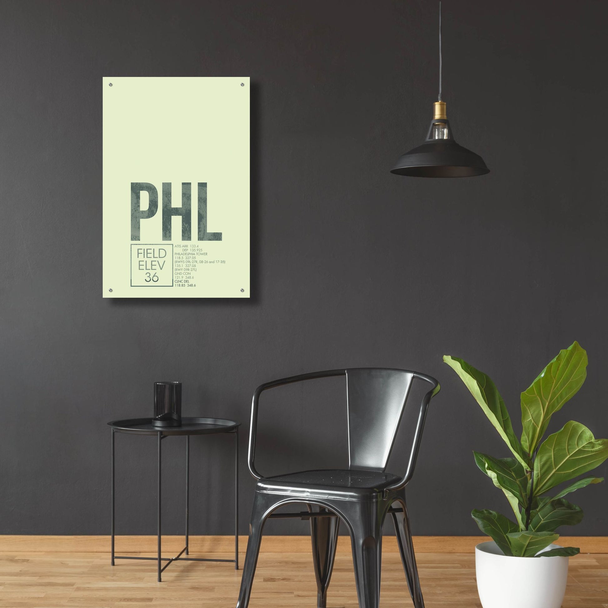 Epic Art 'PHL ATC' by O8 Left, Acrylic Glass Wall Art,24x36