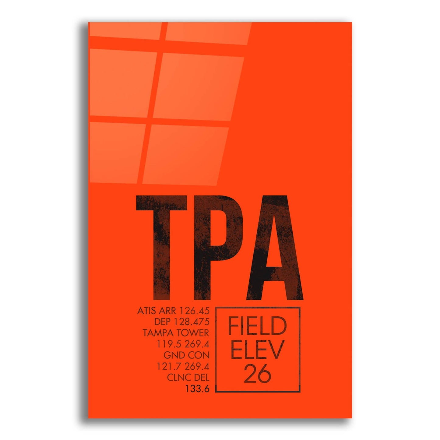 Epic Art 'TPA ATC' by O8 Left, Acrylic Glass Wall Art