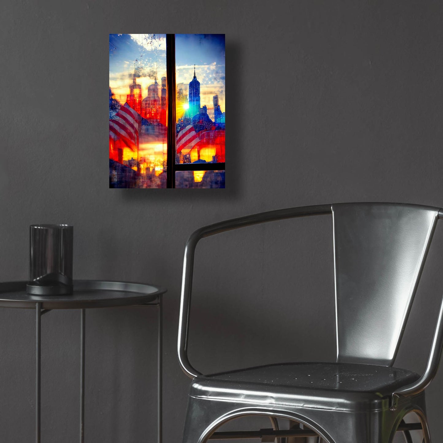 Epic Art 'New York 2' by Ray Heere, Acrylic Glass Wall Art,12x16