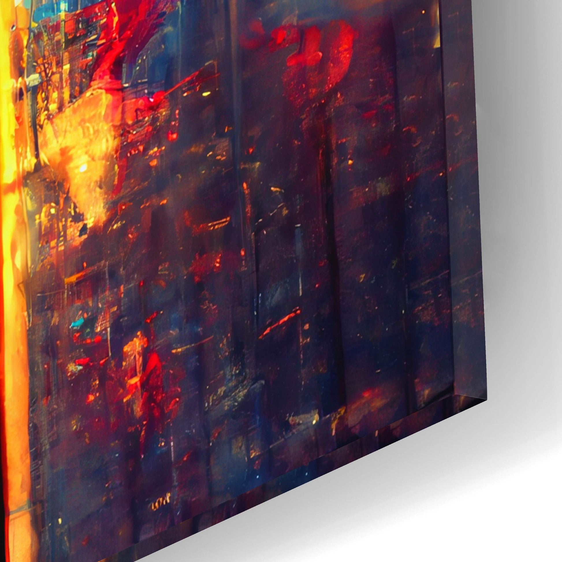 Epic Art 'New York 3' by Ray Heere, Acrylic Glass Wall Art,12x16