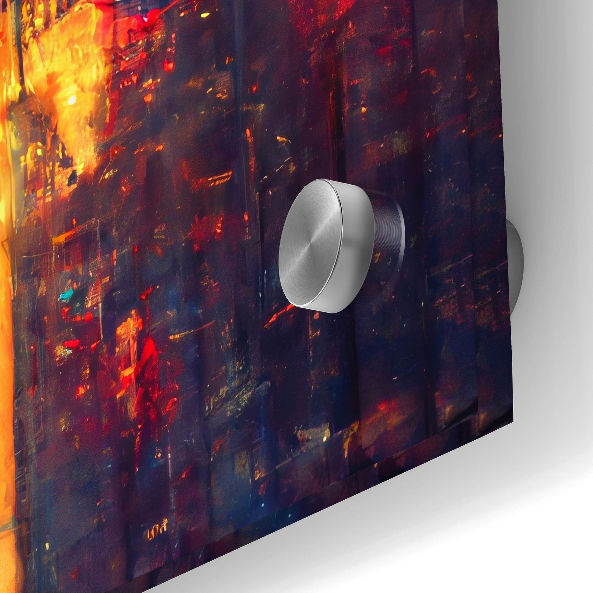 Epic Art 'New York 3' by Ray Heere, Acrylic Glass Wall Art,24x36