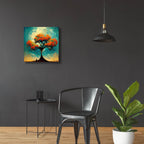 Epic Art 'Tree Of Life 17' by Ray Heere, Acrylic Glass Wall Art,24x24