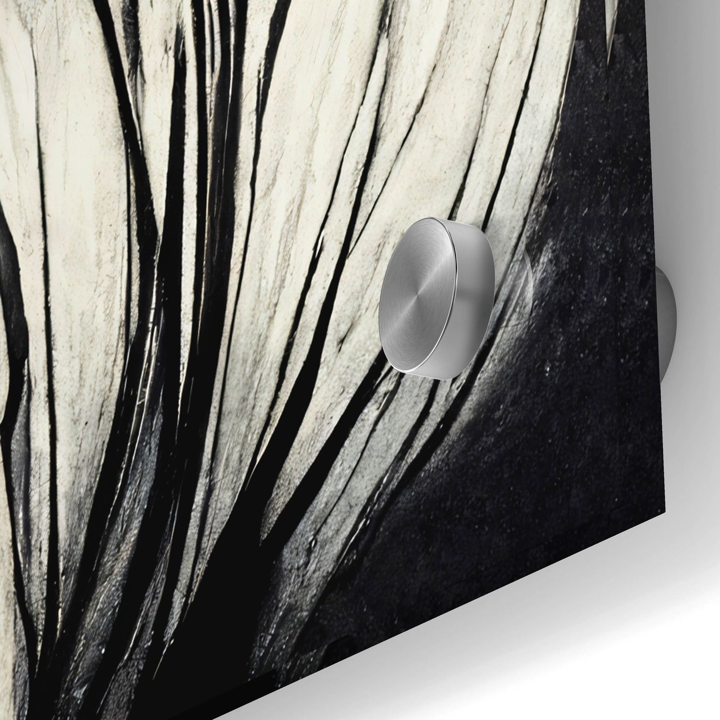 Epic Art 'Flowers Black White 30' by Ray Heere, Acrylic Glass Wall Art,36x36