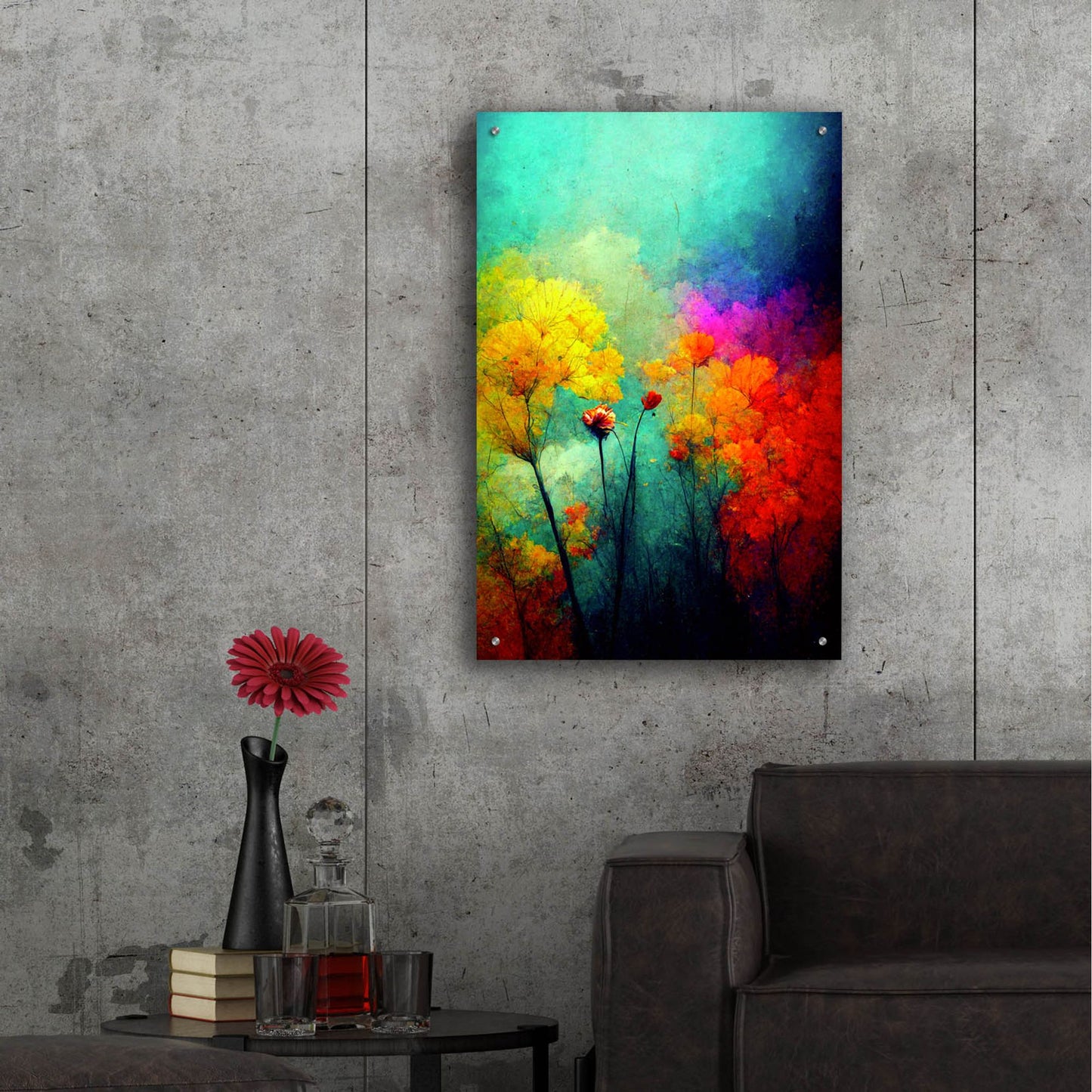 Epic Art 'A Million Dreams' by Romantz Art, Acrylic Glass Wall Art,24x36