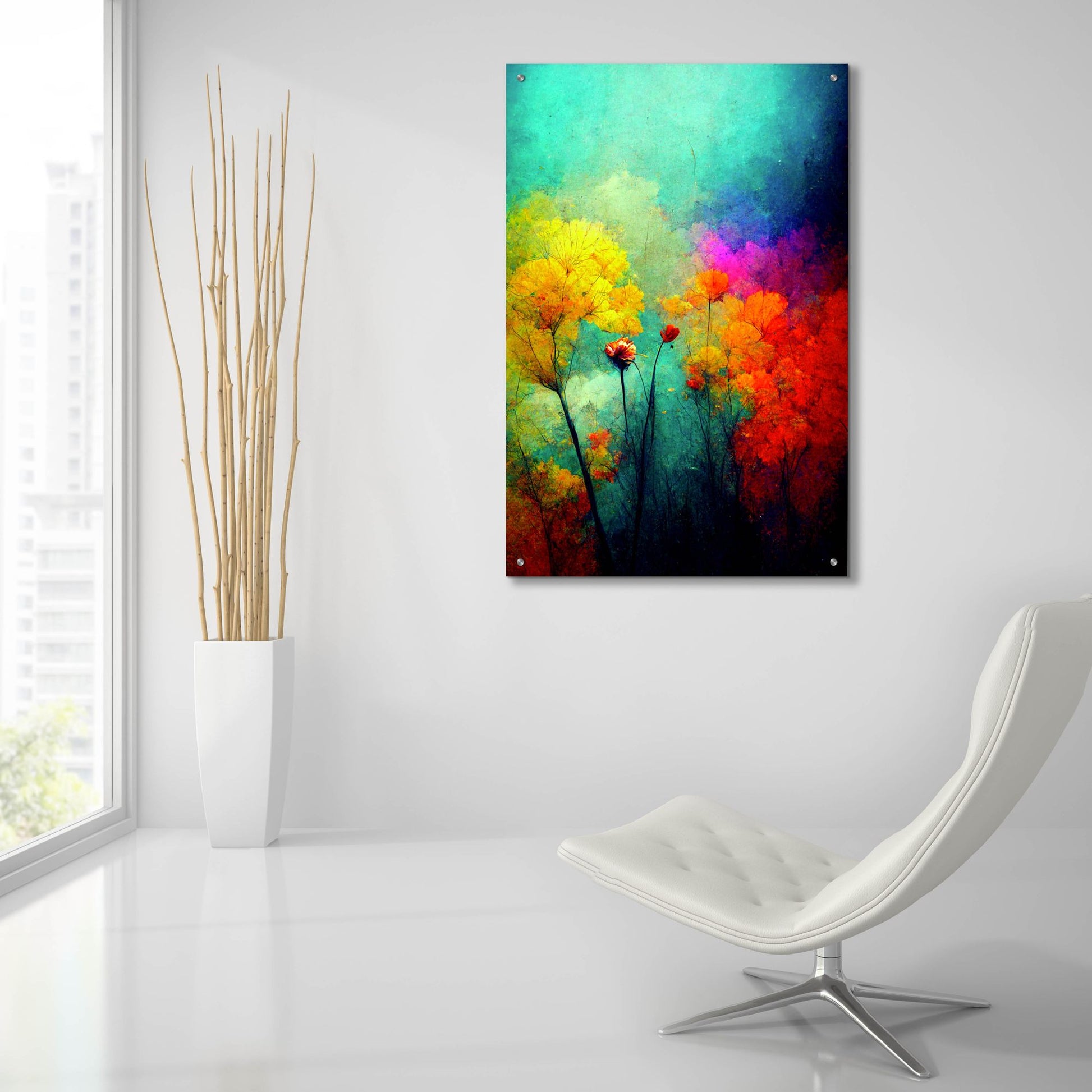 Epic Art 'A Million Dreams' by Romantz Art, Acrylic Glass Wall Art,24x36