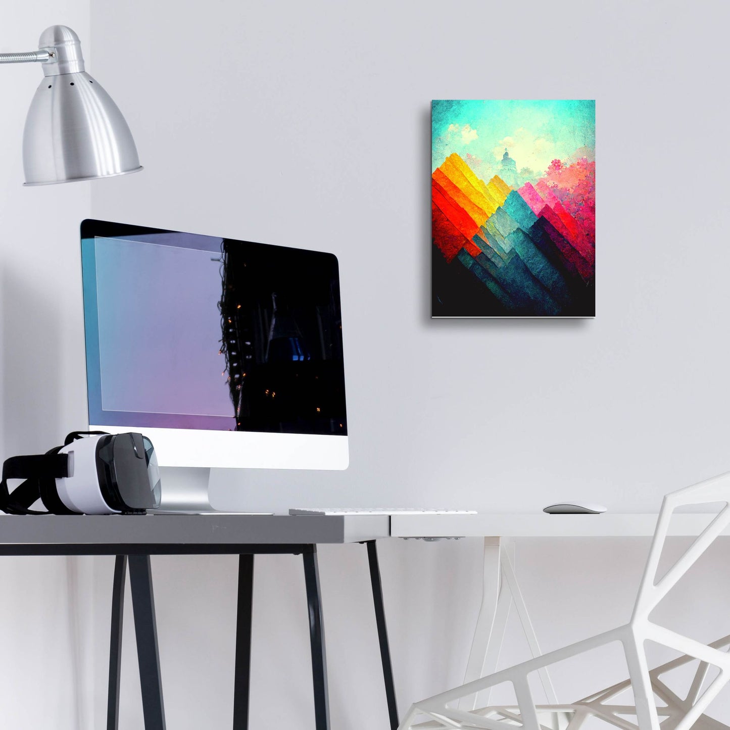 Epic Art 'Change Of Scenery 1' by Romantz Art, Acrylic Glass Wall Art,12x16