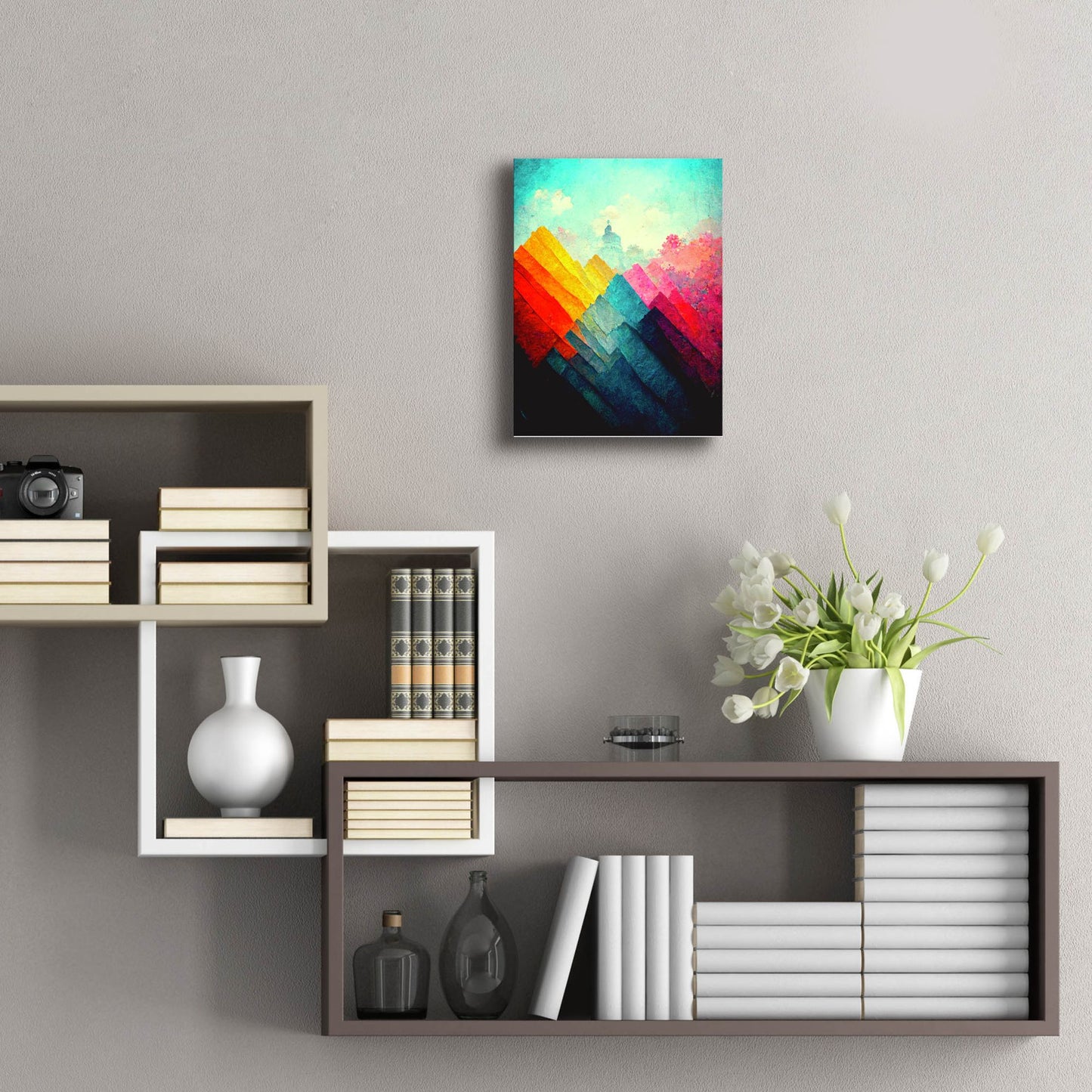 Epic Art 'Change Of Scenery 1' by Romantz Art, Acrylic Glass Wall Art,12x16