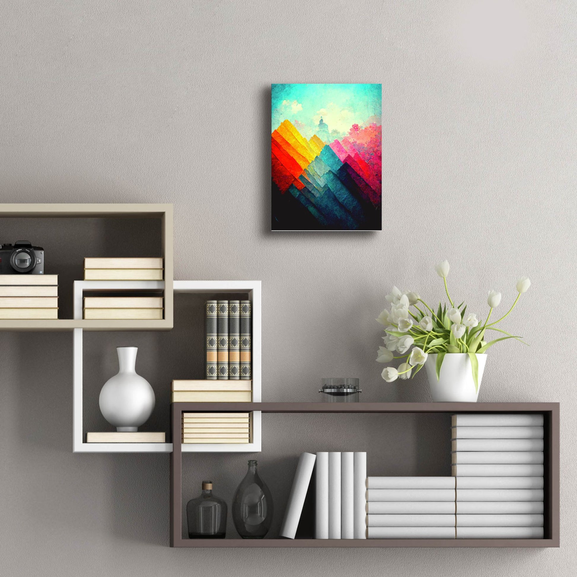 Epic Art 'Change Of Scenery 1' by Romantz Art, Acrylic Glass Wall Art,12x16